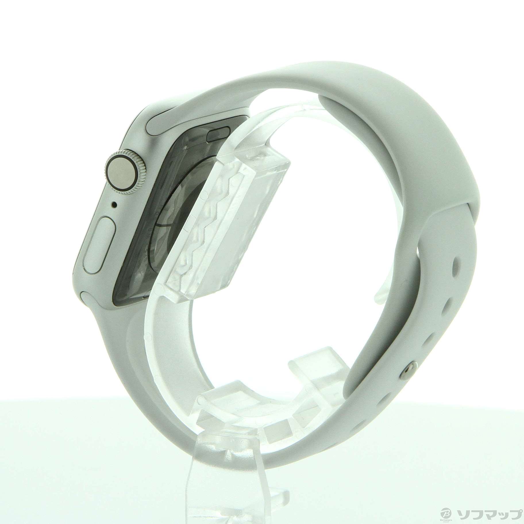 はこぽす対応商品 Apple Watch Series 4 シルバー ホワイトバンド 40mm ...