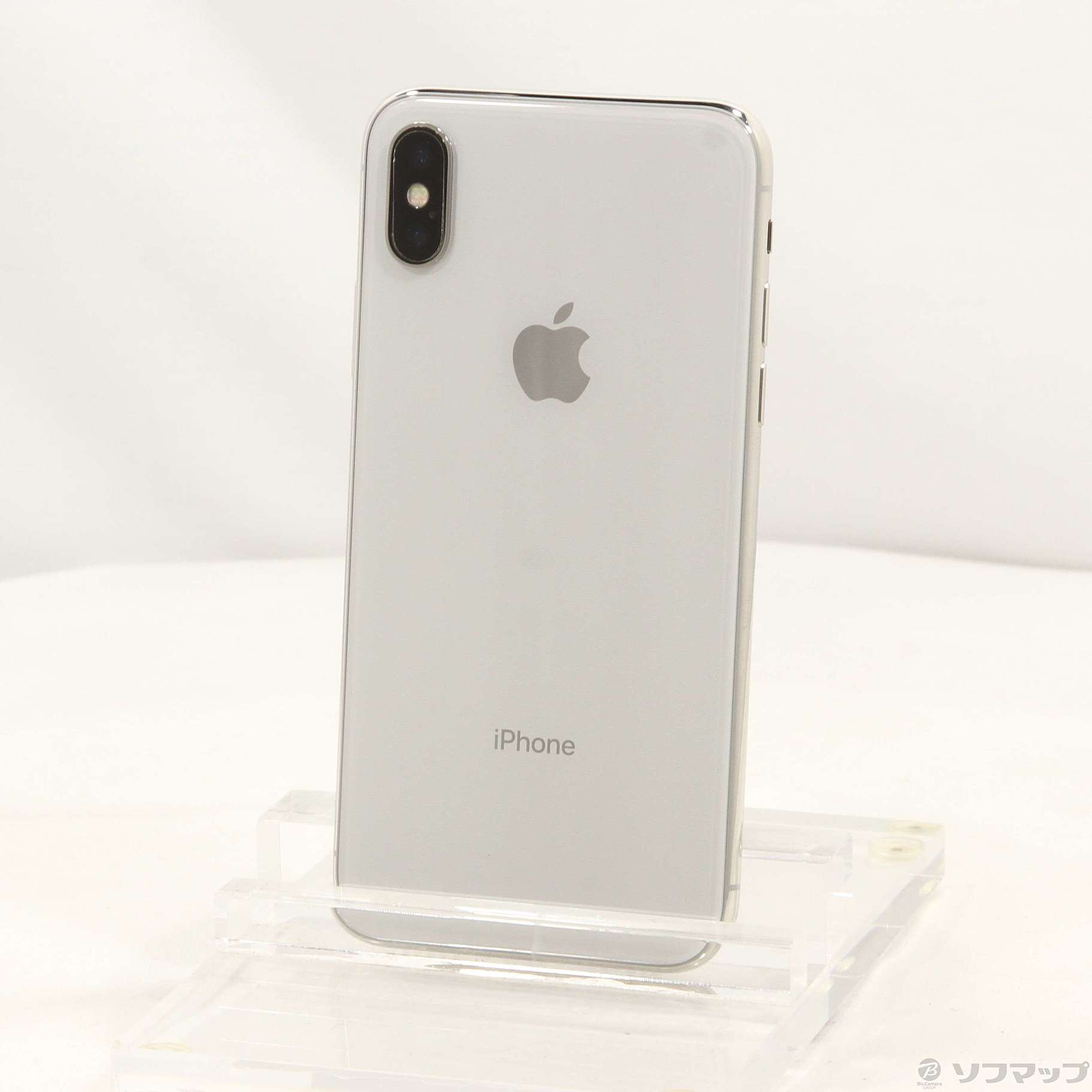 中古】iPhoneX 64GB シルバー MQAY2J／A SIMフリー [2133051795323 