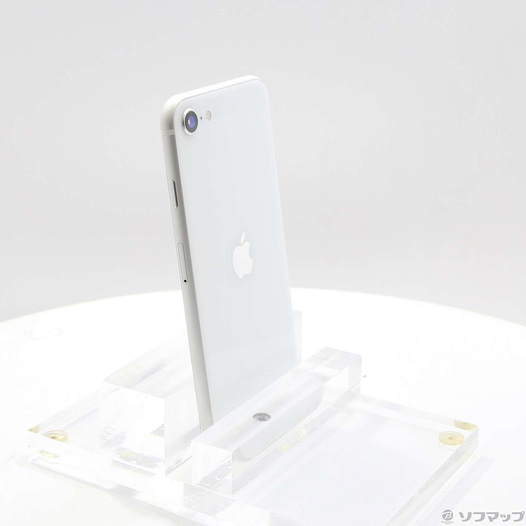 中古】iPhone SE 第2世代 128GB ホワイト MXD12J／A SIMフリー