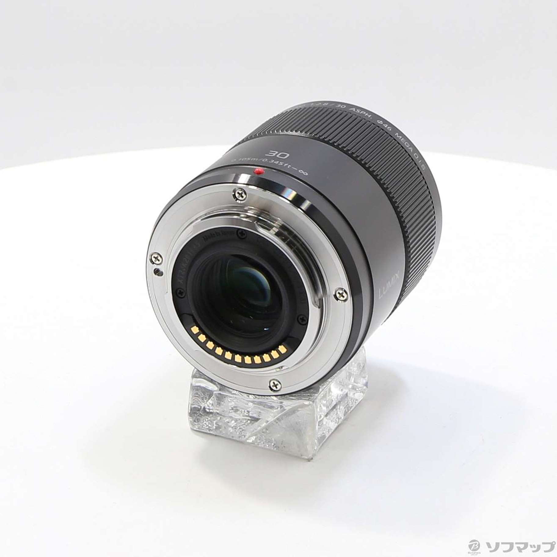 中古】LUMIX G MACRO 30mm F2.8 ASPH. MEGA OIS (H-HS030) (レンズ ...