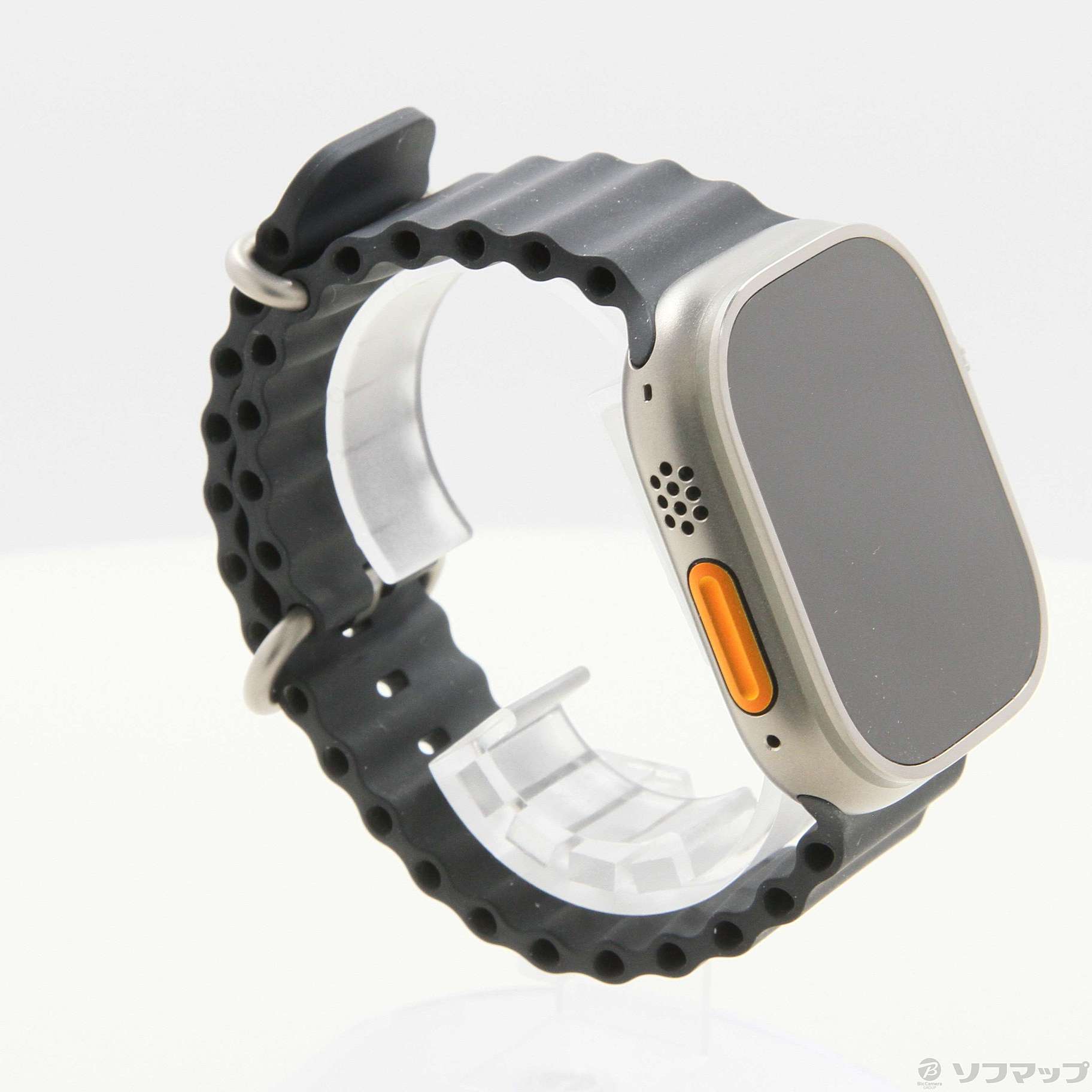 Apple Watch Ultra GPS + Cellular 49mm チタニウムケース ミッドナイトオーシャンバンド