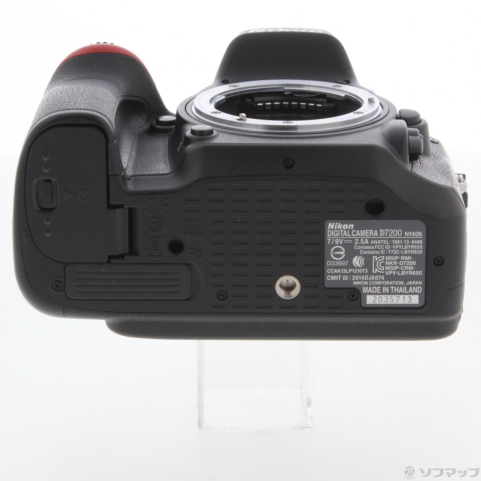 Nikon ニコン/デジタル一眼/D7200/2036808/ABランク/67【中古】 ニコン（Nikon） Nikon D7200 ボディ デジタル 一眼レフ カメラ 中古