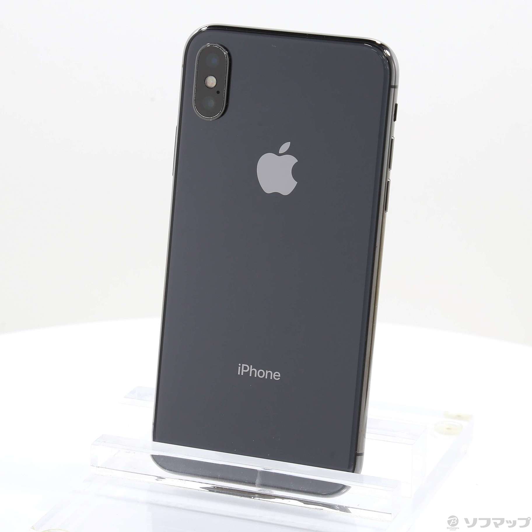 19 iPhoneX スペースグレイ SIMフリー バッテリー89% 画面美品