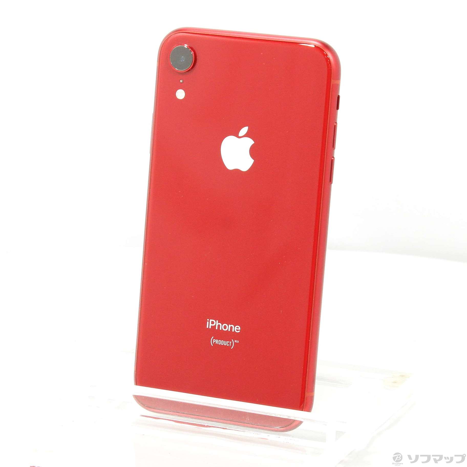 90%対応回線◆超美品◆ iPhone XR 64GB Red レッド ★付属品はすべて未使用