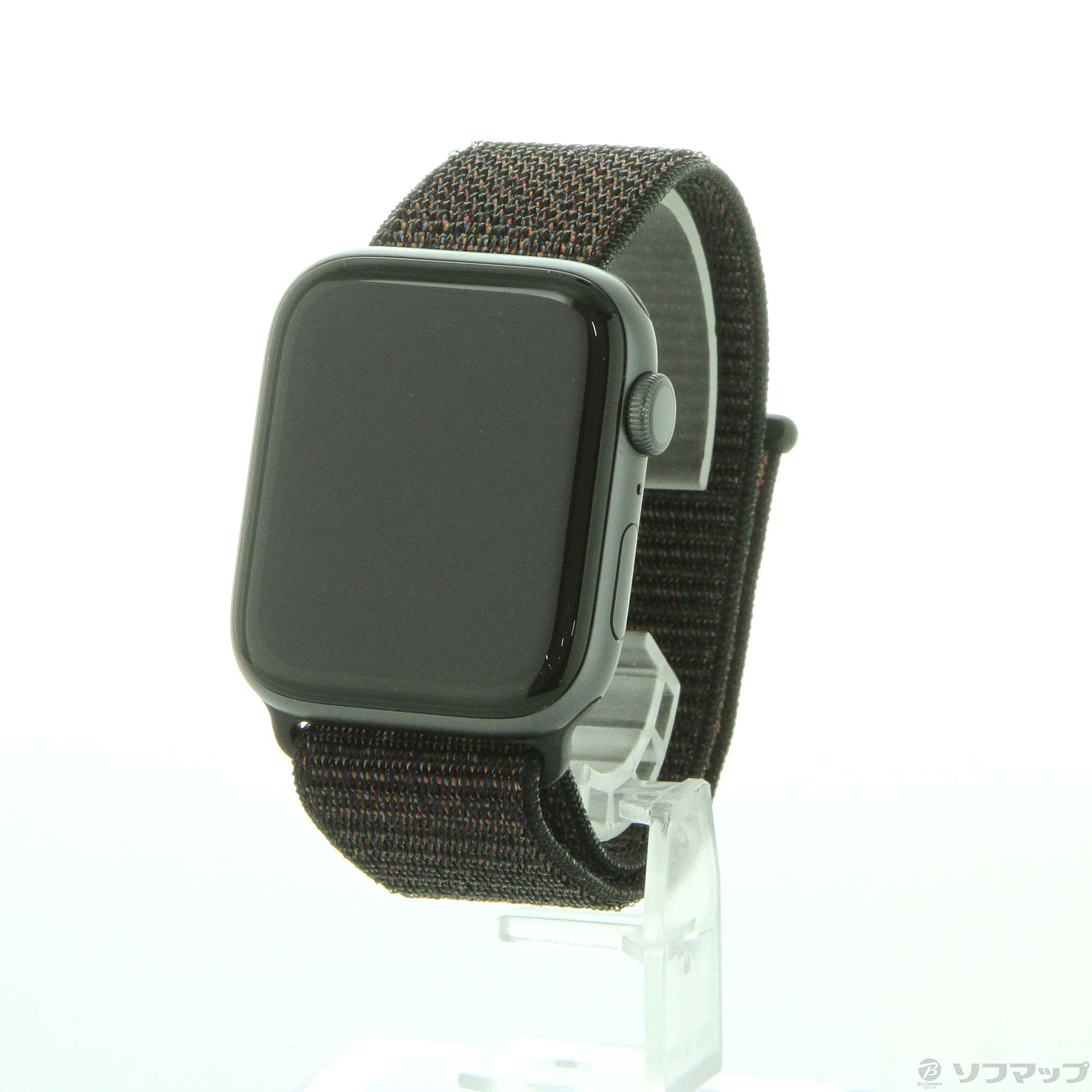 Apple Watch Series 4 GPS 44mm スペースグレイアルミニウムケース ブラックスポーツループ