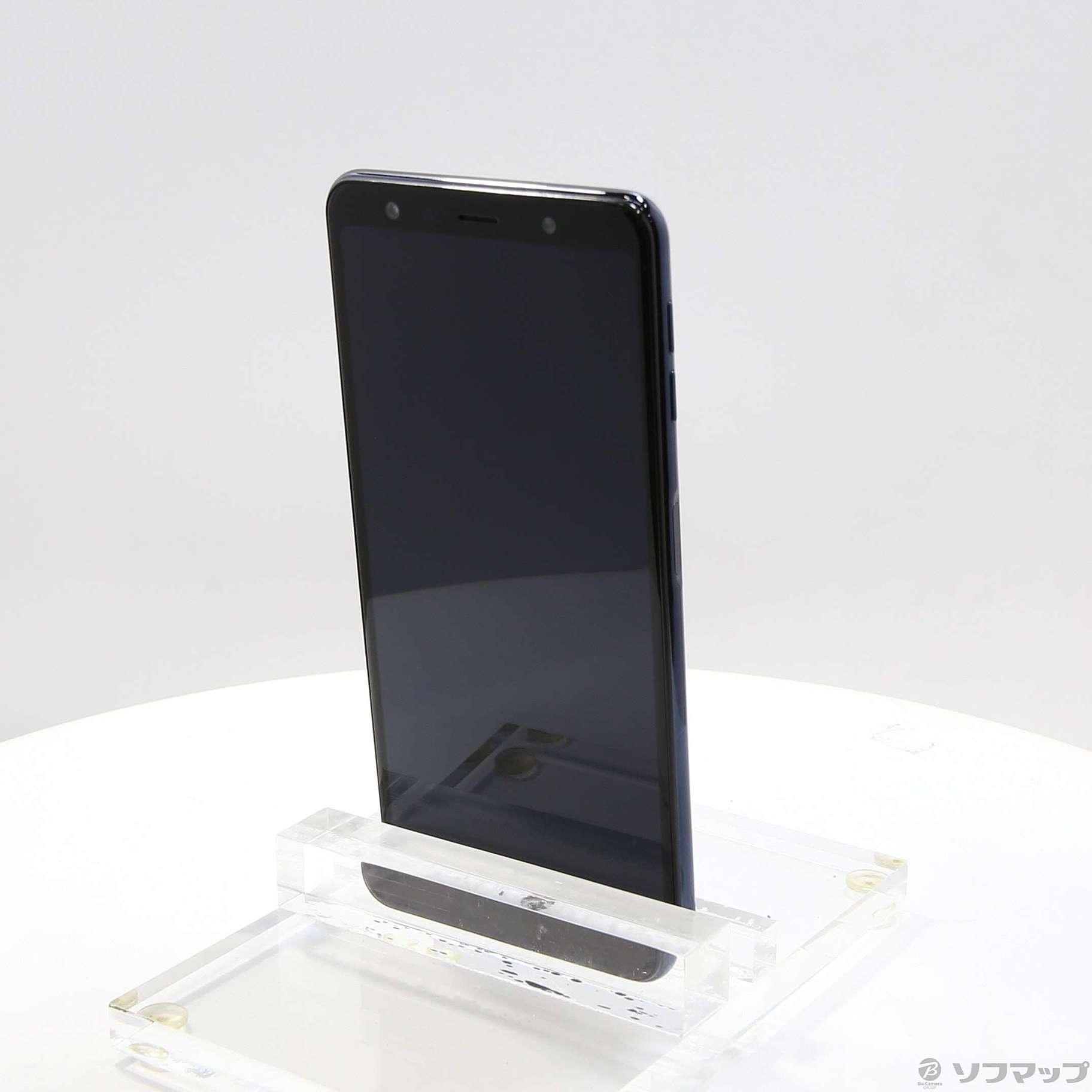 中古】GALAXY A7 楽天版 64GB ブラック SM-A750C SIMフリー 