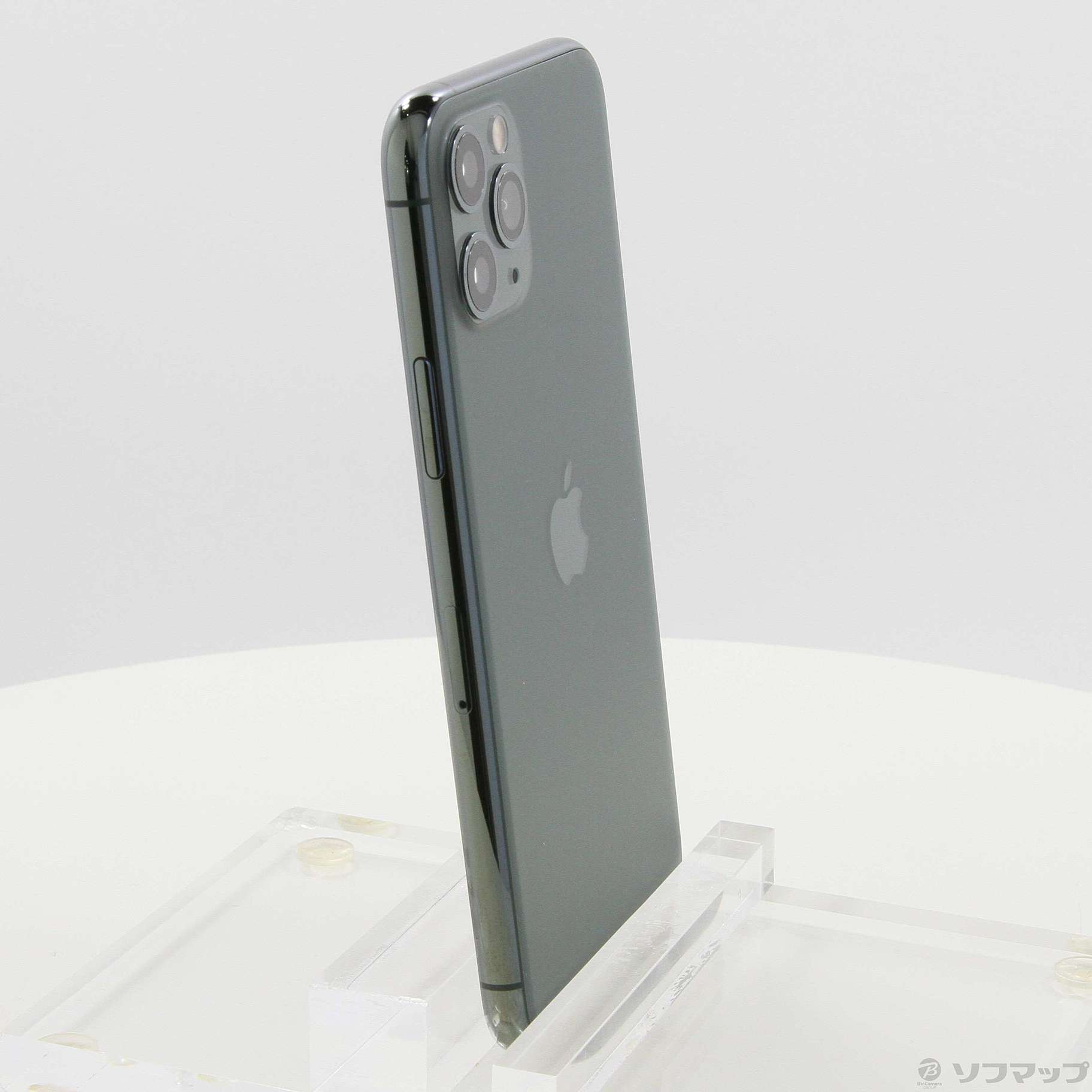 中古】iPhone11 Pro 64GB ミッドナイトグリーン MWC62J／A SIMフリー