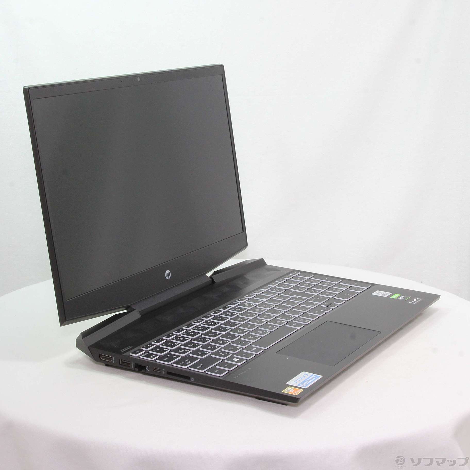中古】HP Pavilion Gaming 15-dk1003TX 14S03PA-AAAA シャドウブラック