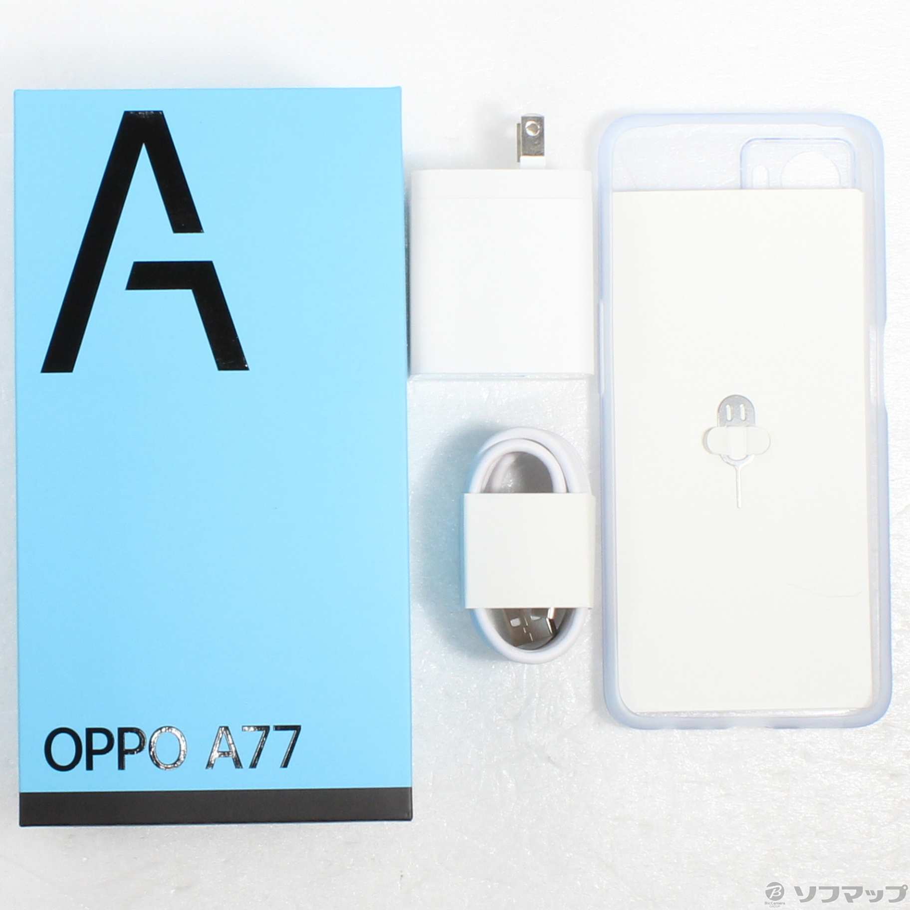 スマートフォン本体【新品未使用】OPPO A77 128GB（ブラック）