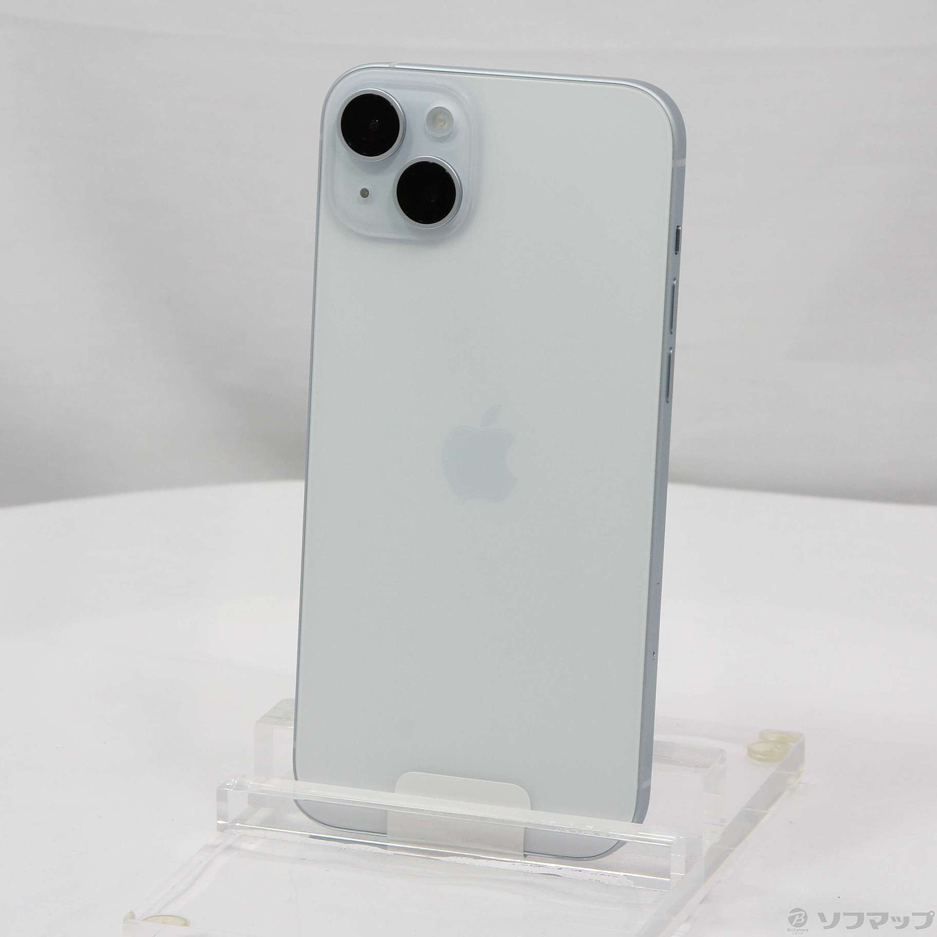 中古】iPhone15 Plus 256GB ブルー MU0N3J／A SIMフリー