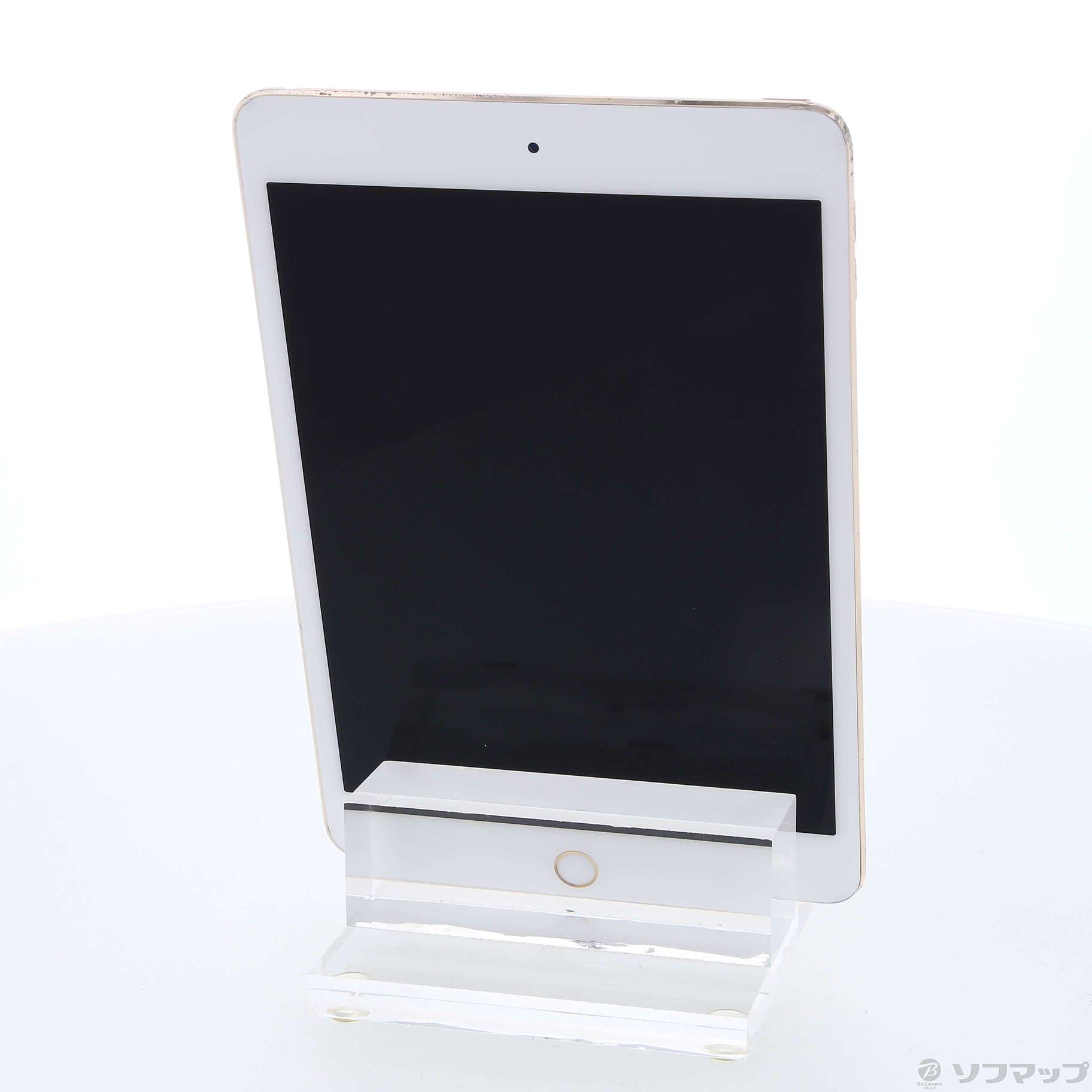 中古】iPad mini 4 16GB ゴールド MK6L2J／A Wi-Fi [2133051853986