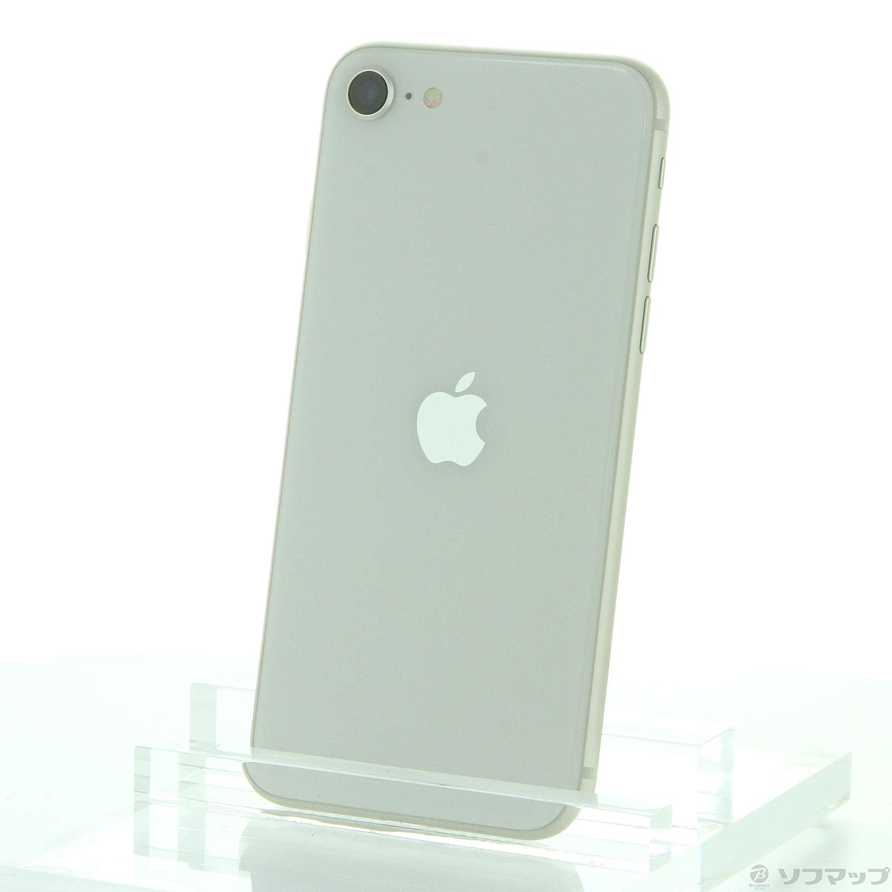 (中古)Apple iPhone SE 第3世代 64GB スターライト MMYD3J/A SIMフリー(377-ud)