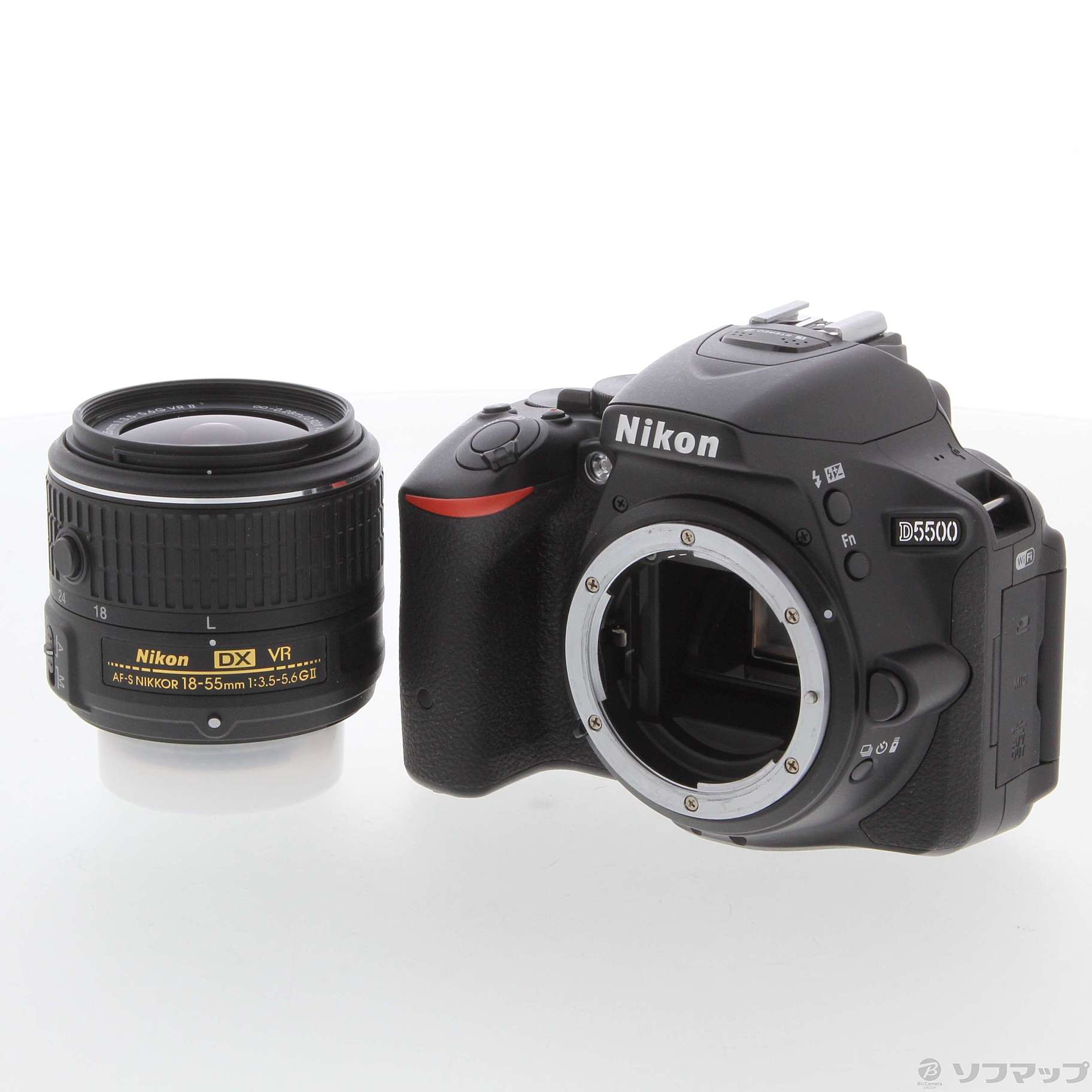 Nikon D5500 VR?レンズキットスマホ/家電/カメラ - デジタル一眼
