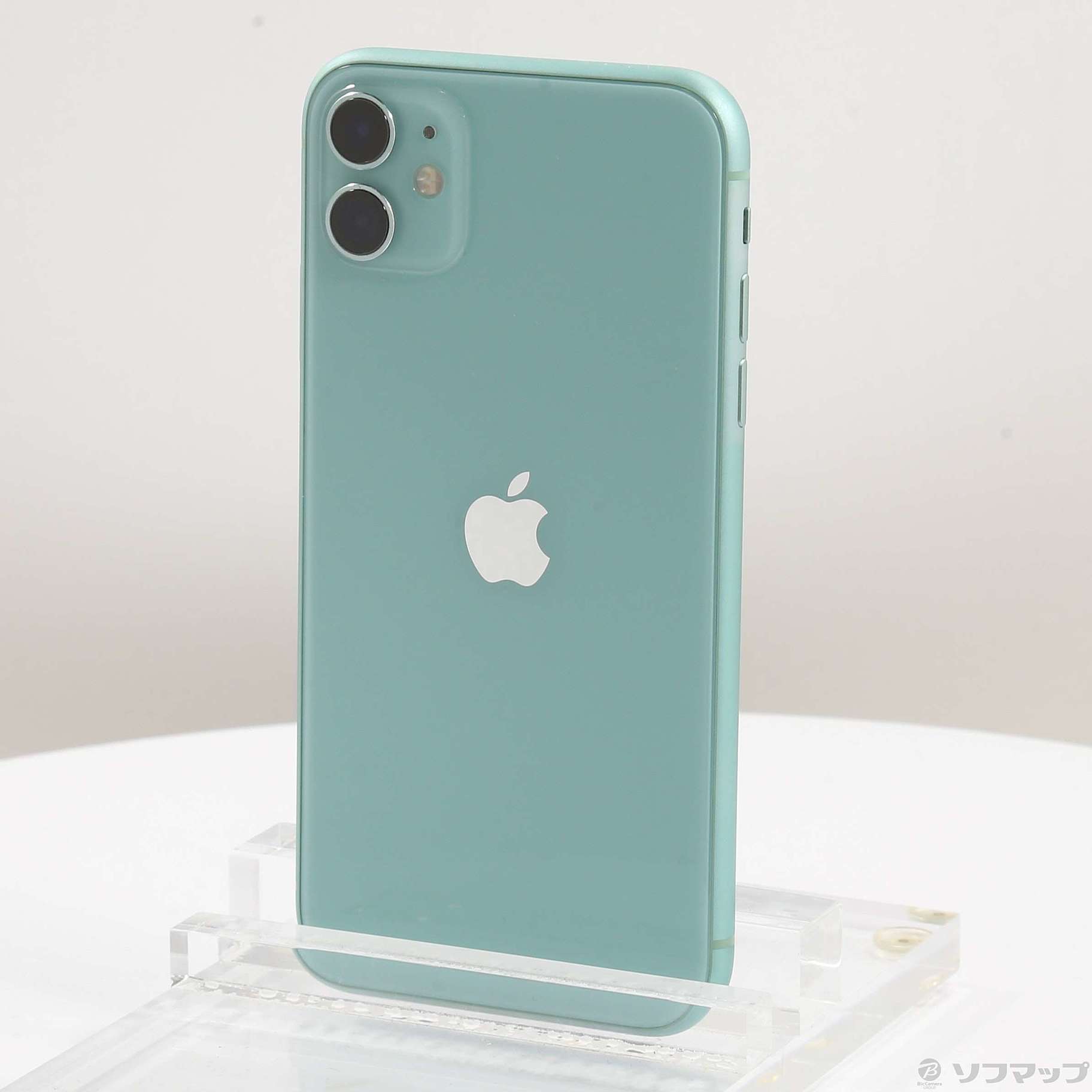 中古】iPhone11 128GB グリーン MWM62J／A SIMフリー