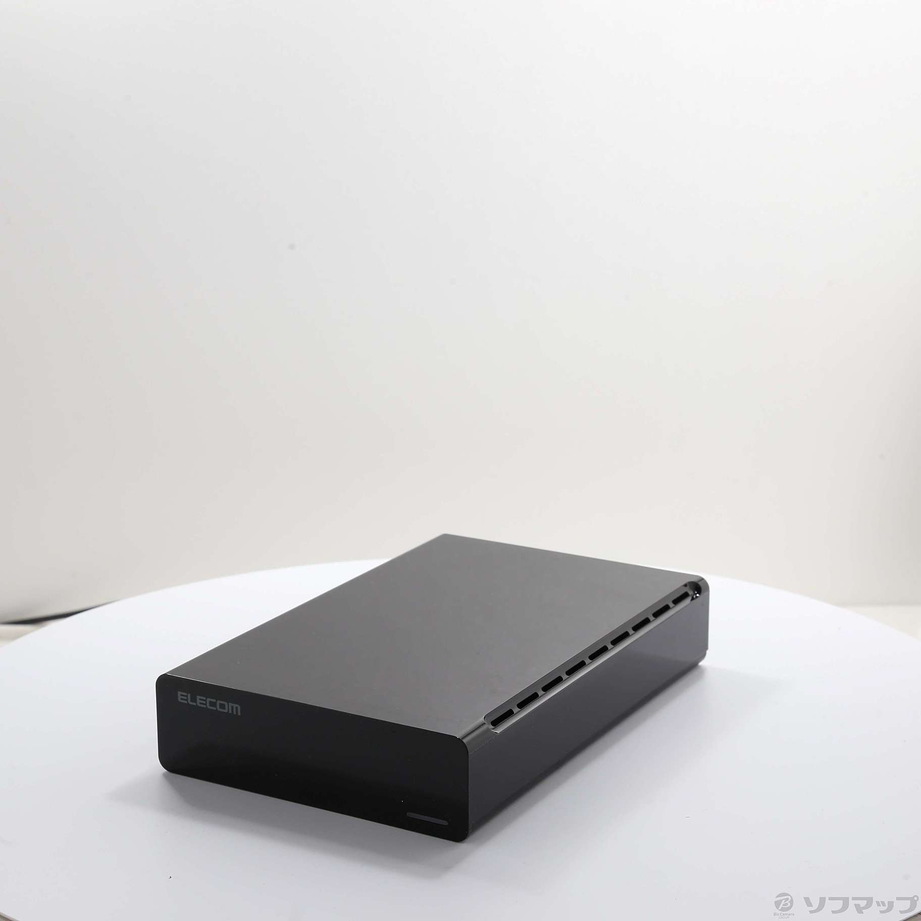 PC周辺機器 ELECOM 6TB 外付けハードディスク ELD-HTV060UBK