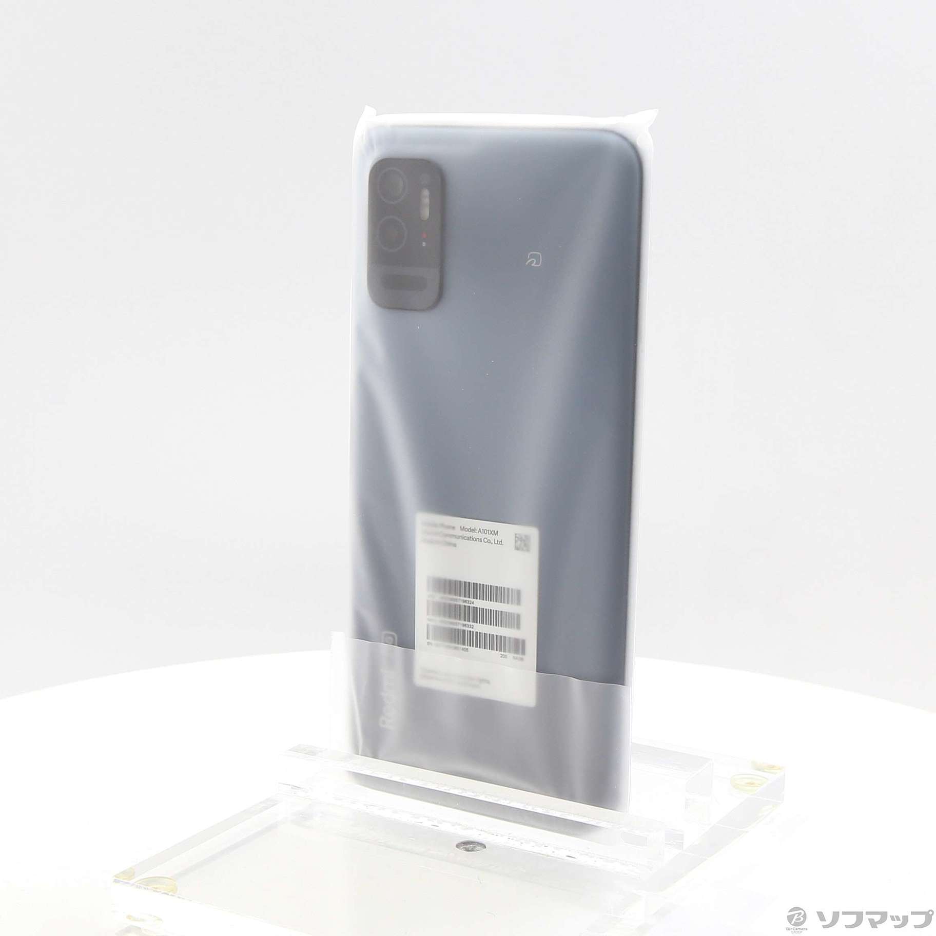 中古】Redmi Note 10T 64GB アジュールブラック A101XM SoftBank