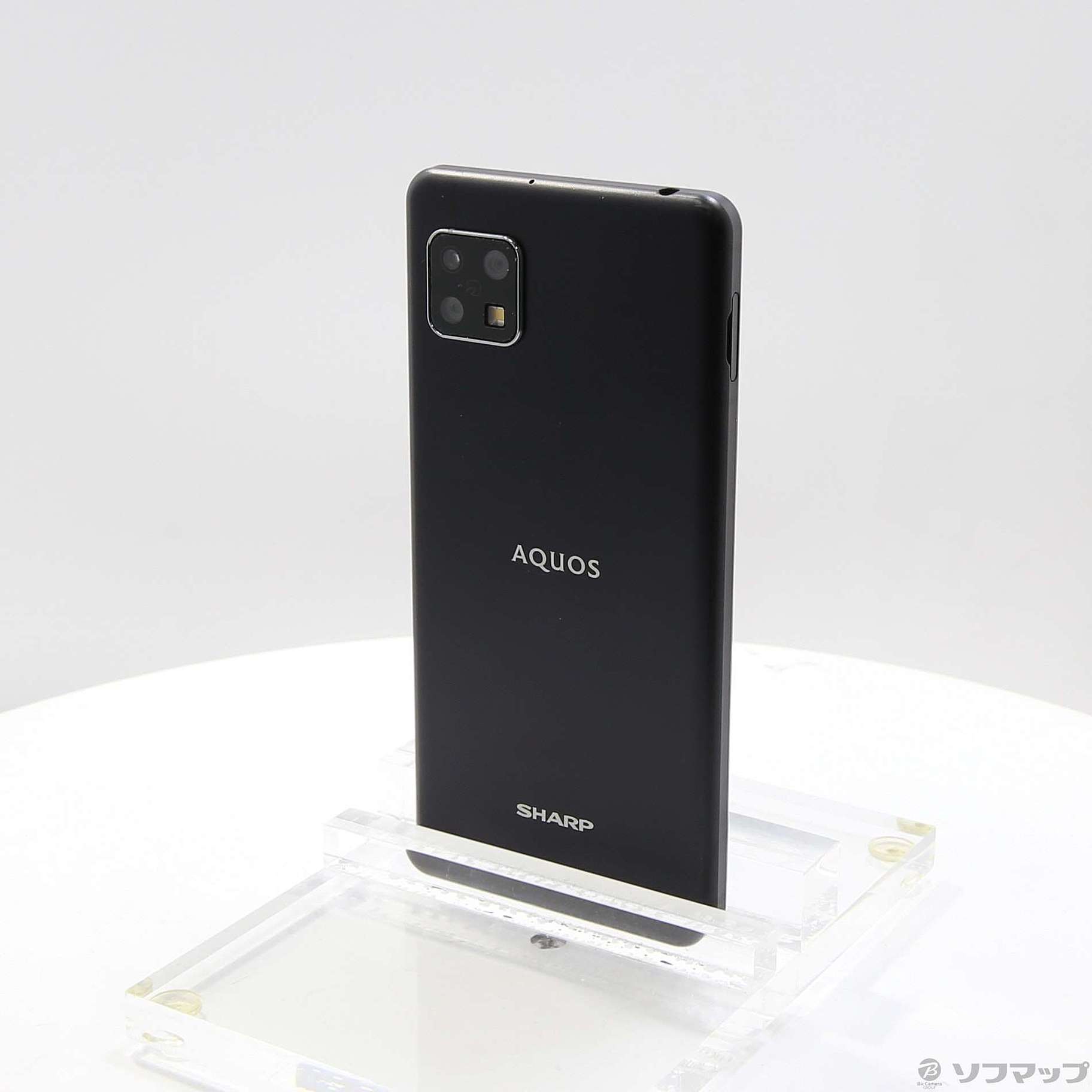 中古】AQUOS sense5G 64GB ブラック SH-M17 SIMフリー [2133051879702