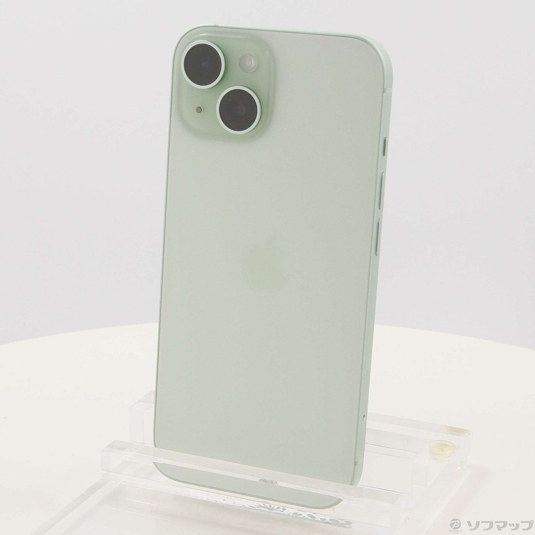 中古】iPhone15 128GB グリーン MTMM3J／A SIMフリー [2133051882269 