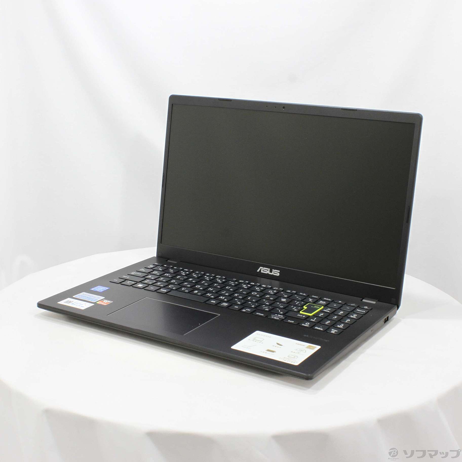 中古】ASUS E510MA E510MA-EJ934WS スターブラック ［Celeron N4020