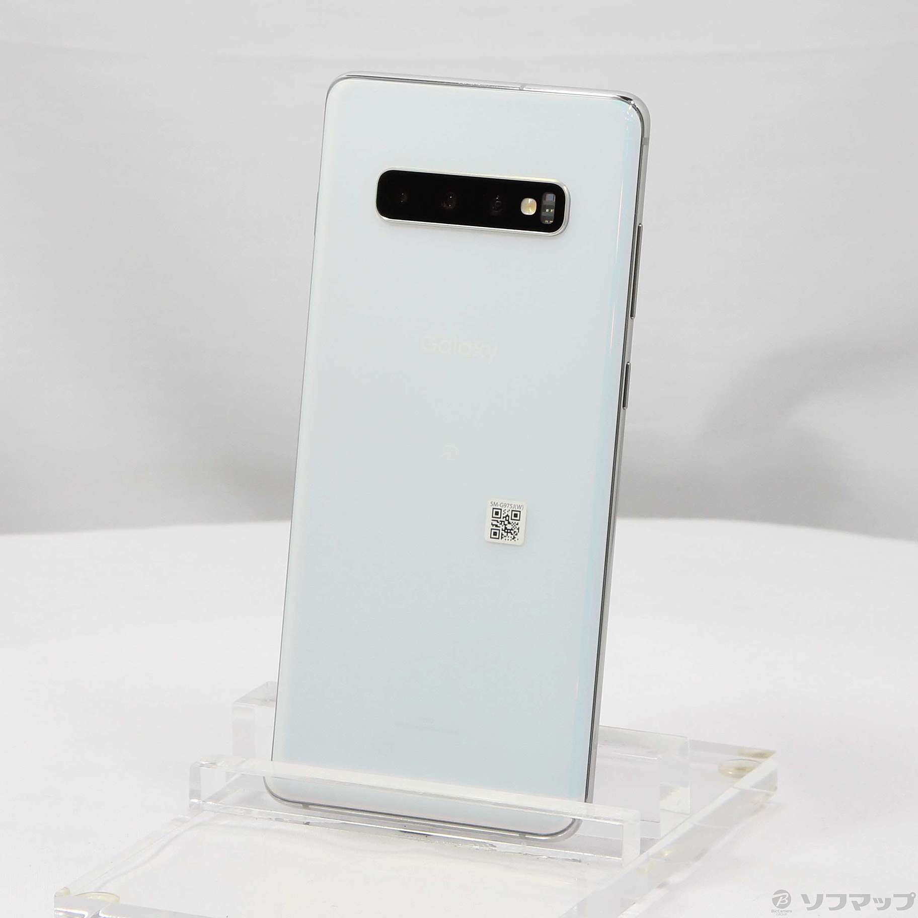 中古】GALAXY S10+ 128GB プリズムホワイト SCV42 auロック解除SIM