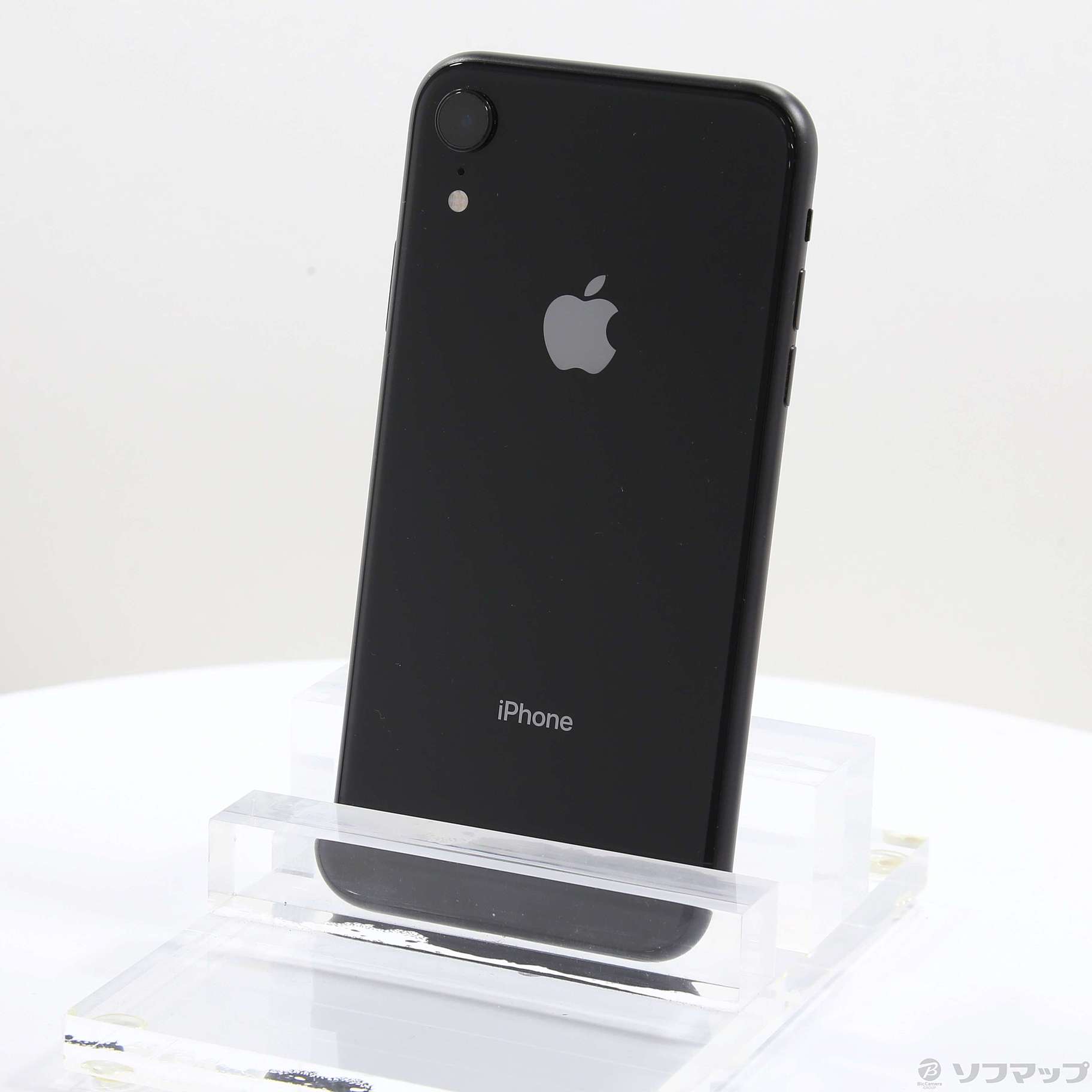 中古】iPhoneXR 64GB ブラック MH6U3J／A SIMフリー [2133051889732