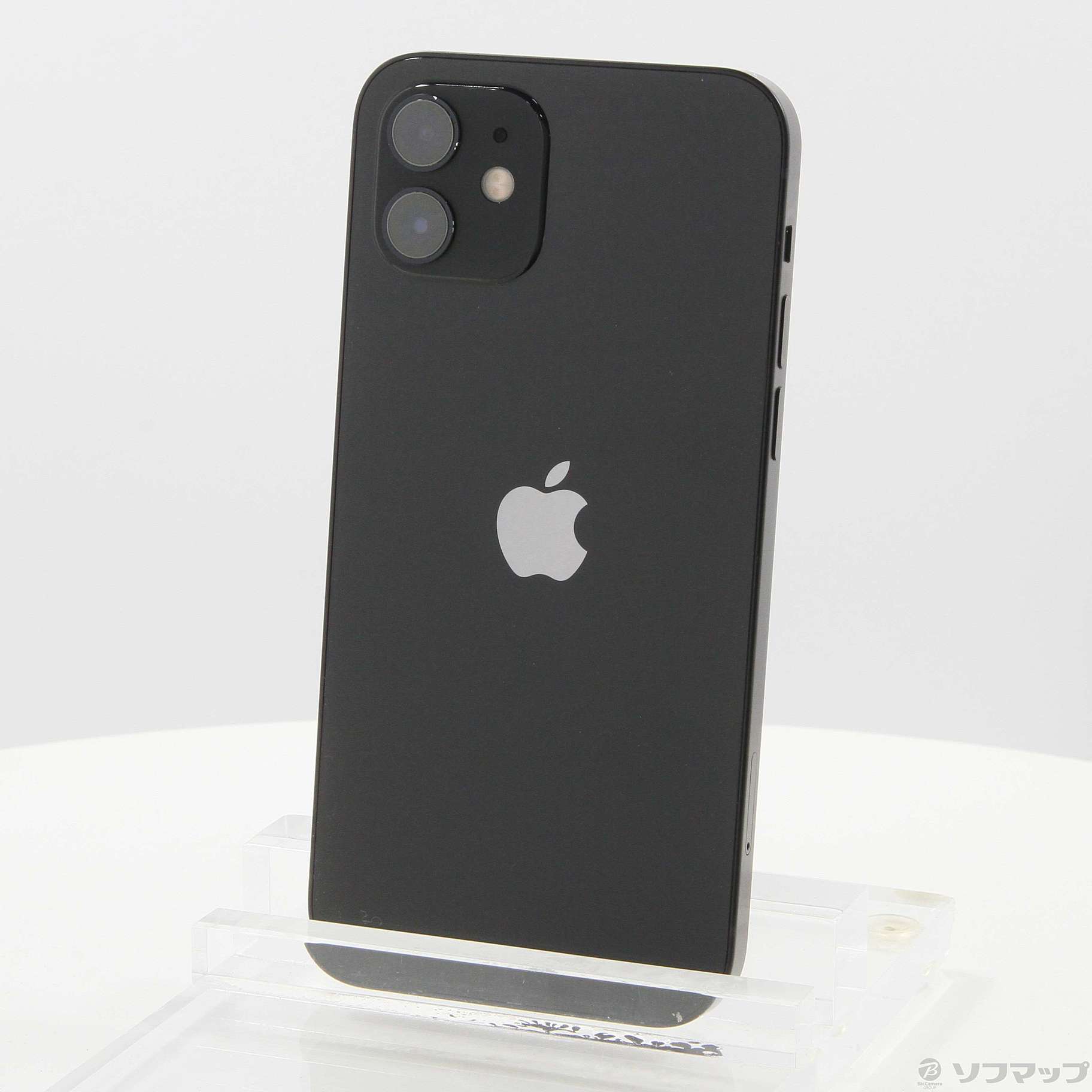 中古】iPhone12 128GB ブラック MGHU3J／A SIMフリー [2133051894743