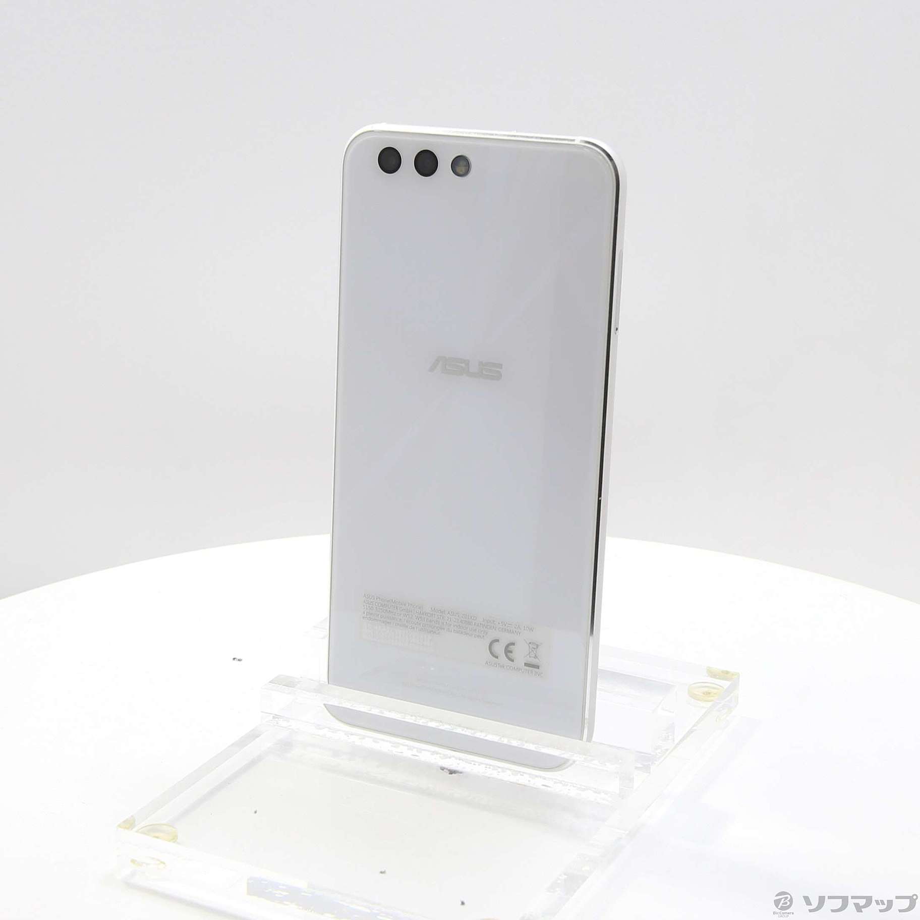 中古】ZenFone 4 カスタマイズ 64GB ムーンライトホワイト ZE554KL ...