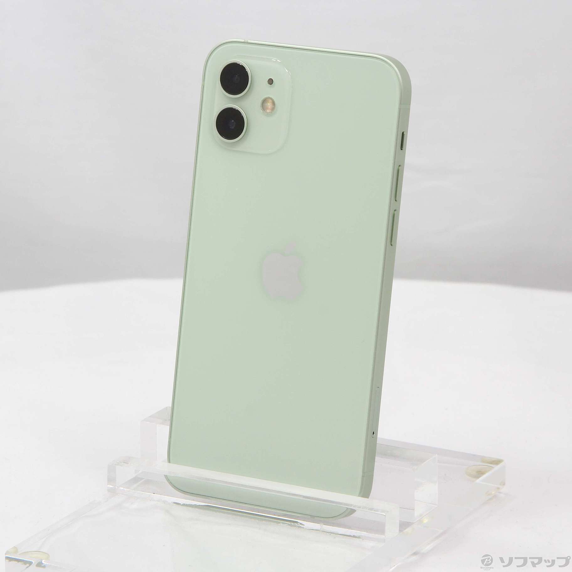 (中古)Apple iPhone12 64GB グリーン MGHT3J/A SIMフリー(198-ud)