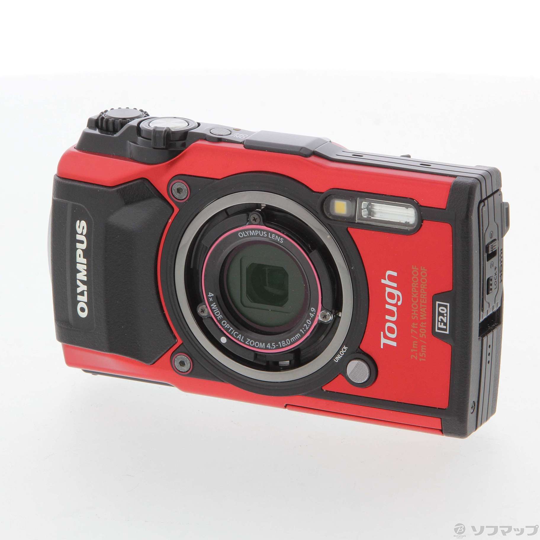 値下げ可】OLYMPUS 名高い オリンパス TG TG-6 RED