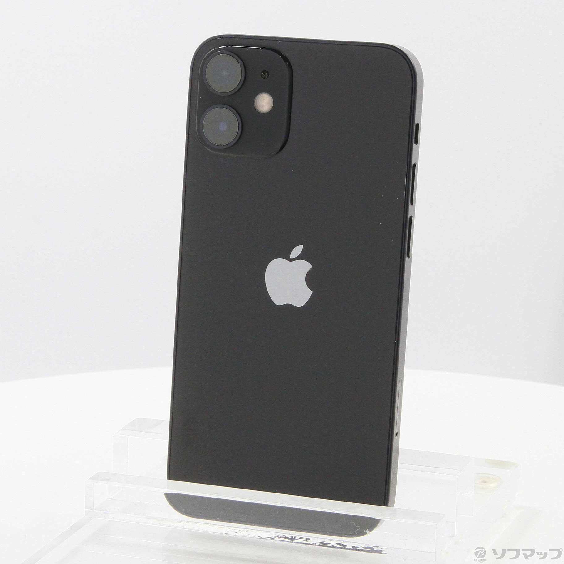 中古】iPhone12 mini 64GB ブラック MGA03J／A SIMフリー