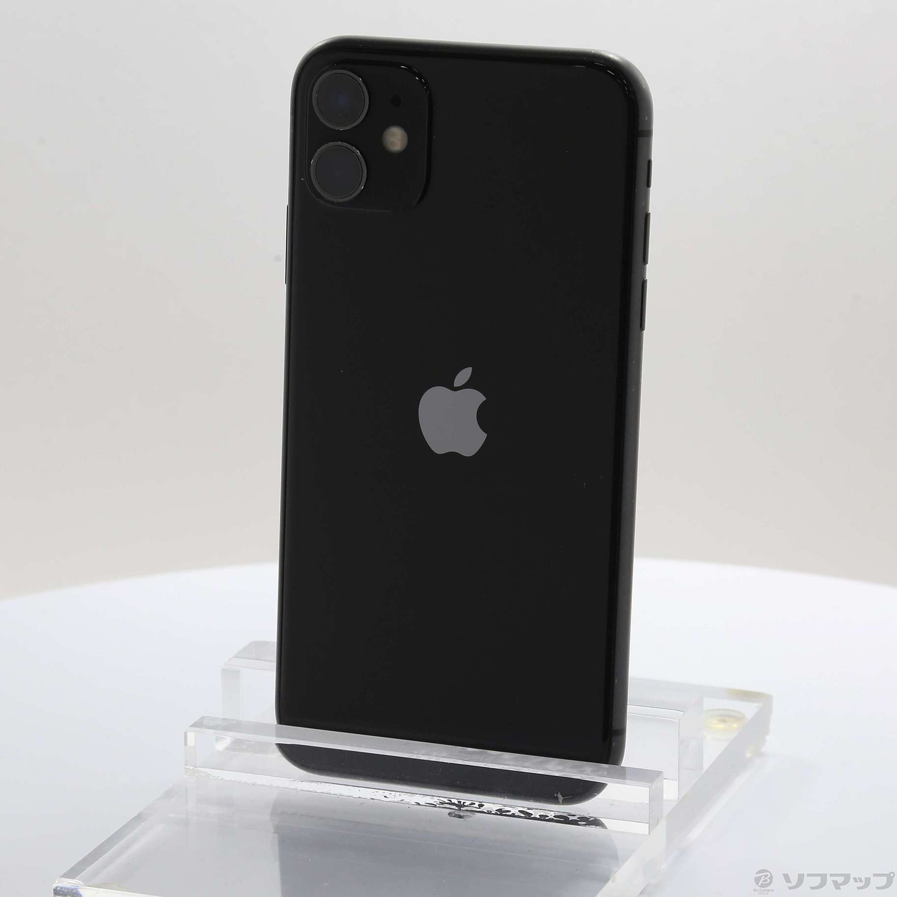 中古】iPhone11 128GB ブラック MWM02J／A SIMフリー [2133051897669