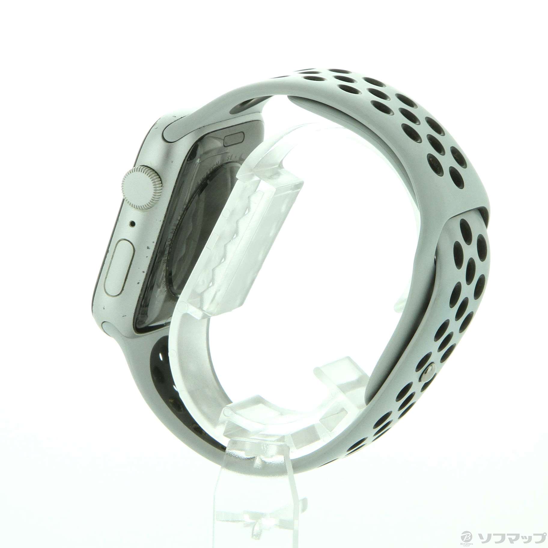 中古】Apple Watch SE 第1世代 Nike GPS 44mm シルバーアルミニウム 