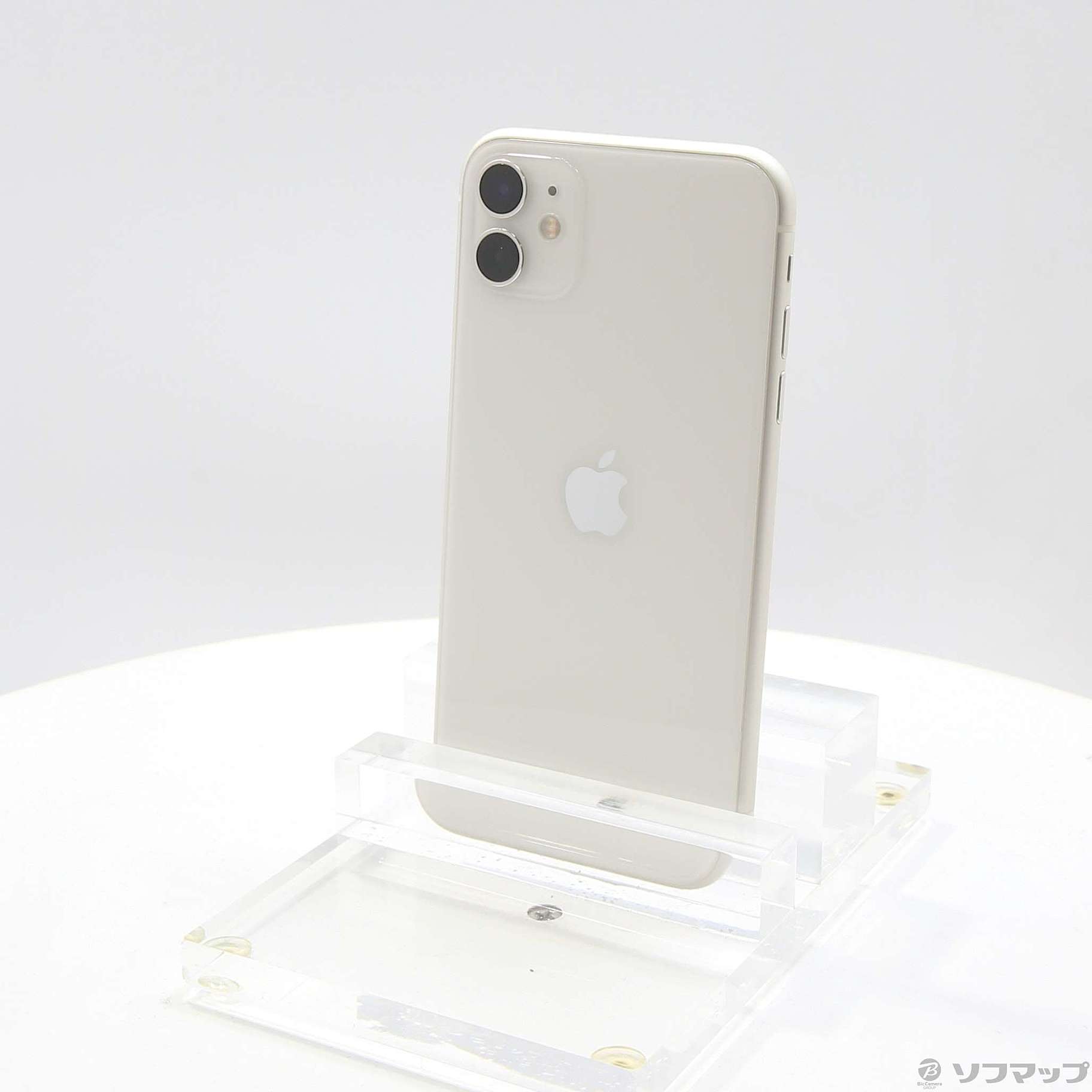 中古】iPhone11 128GB ホワイト MHDJ3J／A SIMフリー [2133051901489