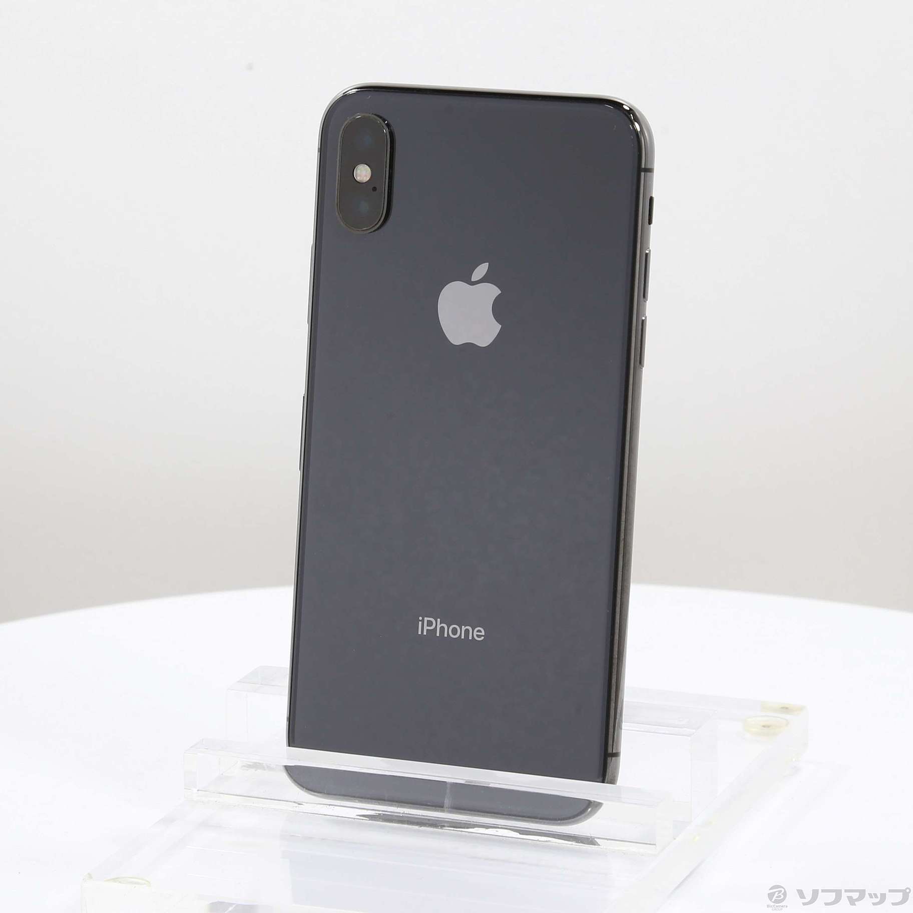 アップル代表カラーApple アップル iPhoneX 256GB スペースグレイ MQC12J