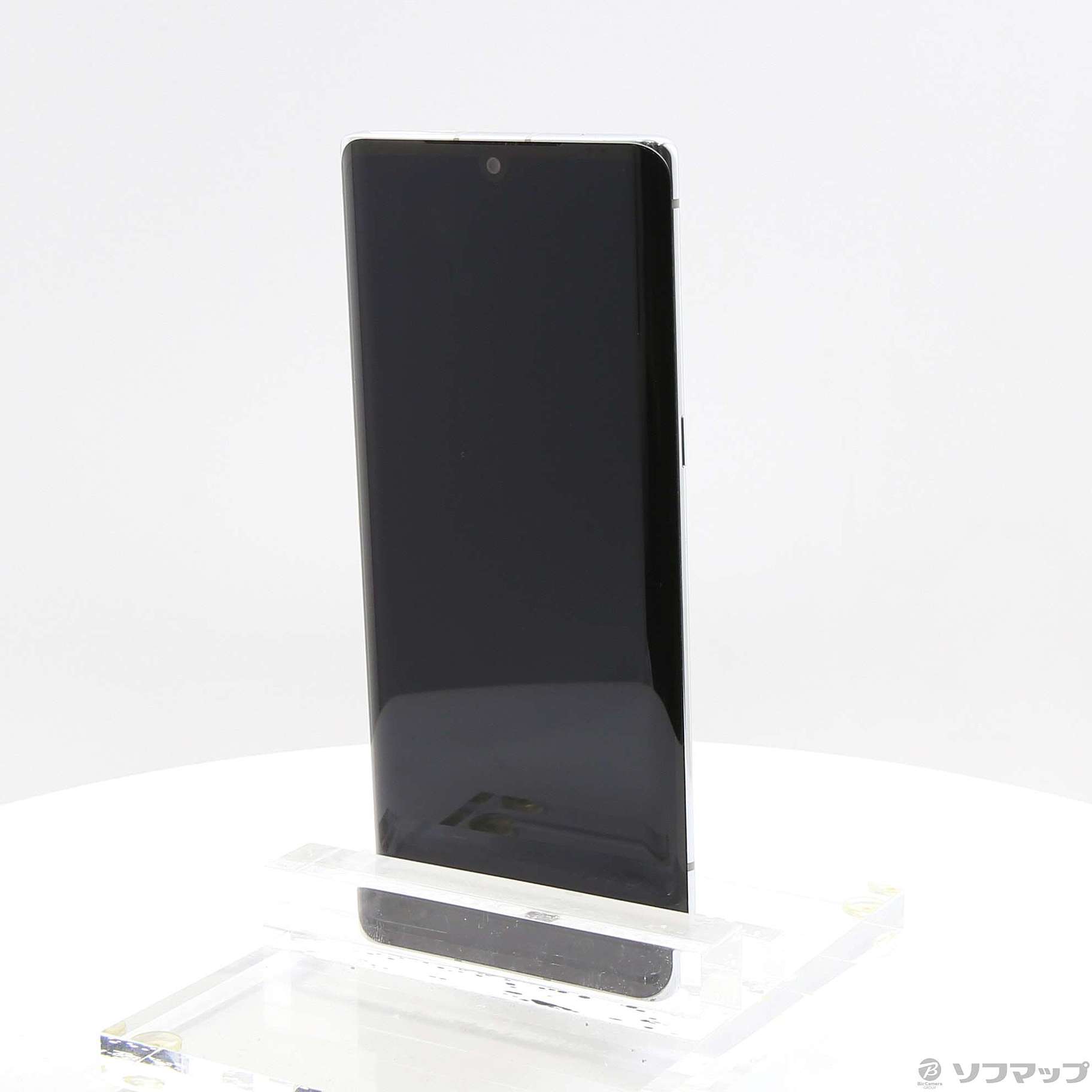 中古】LG VELVET 128GB オーロラホワイト L-52A docomoロック解除SIM