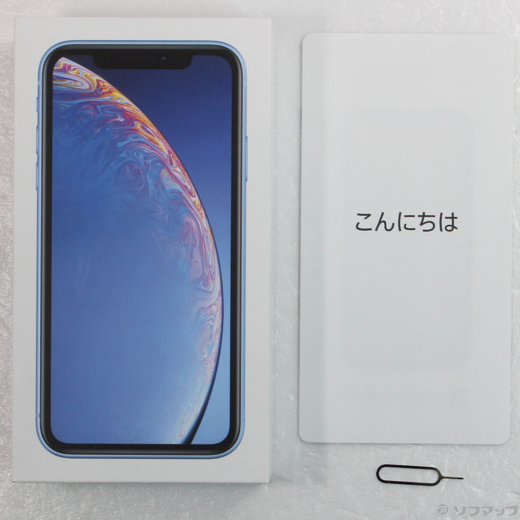 中古】iPhoneXR 128GB ブルー NT0U2J／A SIMフリー [2133051911778