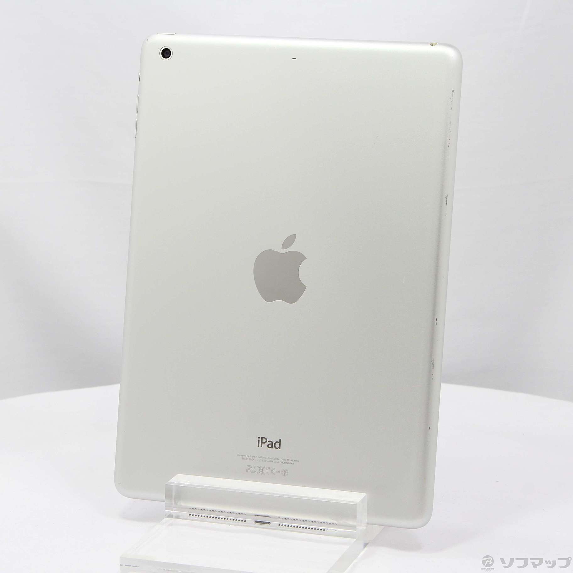 【中古】iPad Air 16GB シルバー MD788LL／A Wi-Fi [2133051914649] - リコレ！|ビックカメラ ...