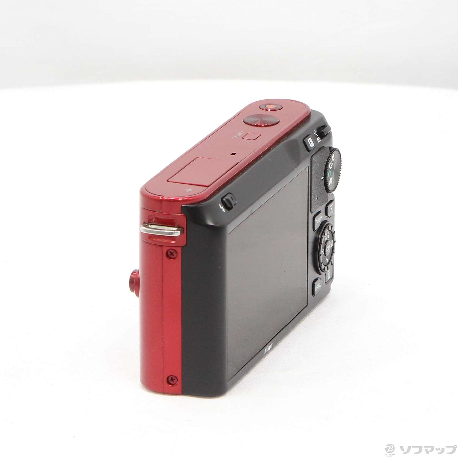 中古】Nikon 1 J1 ボディ (1010万画素／レッド) [2133051918715 
