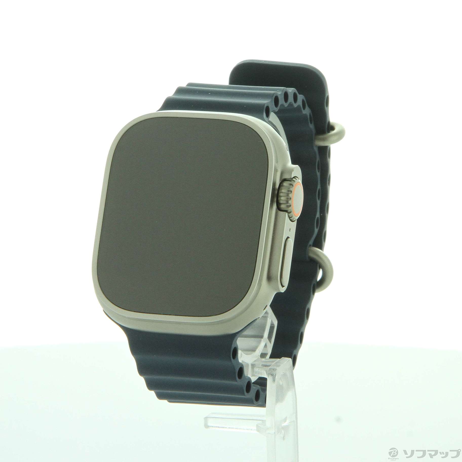 Apple Watch Ultra 2 GPS + Cellular 49mm チタニウムケース ブルーオーシャンバンド