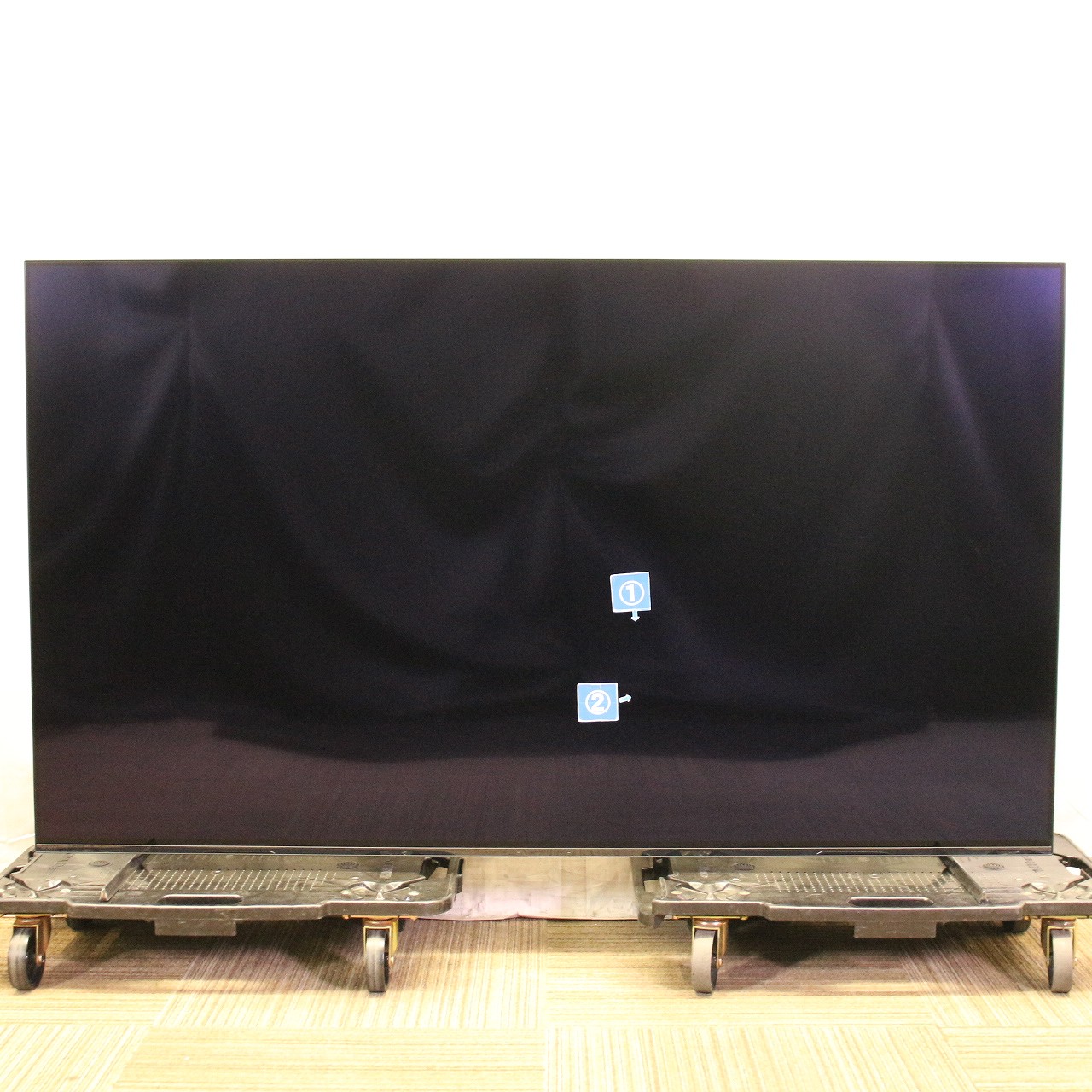 〔展示品〕 有機ELテレビ BRAVIA(ブラビア) XRJ-65A80K ［65V型 ／4K対応 ／BS・CS 4Kチューナー内蔵  ／YouTube対応 ／Bluetooth対応］