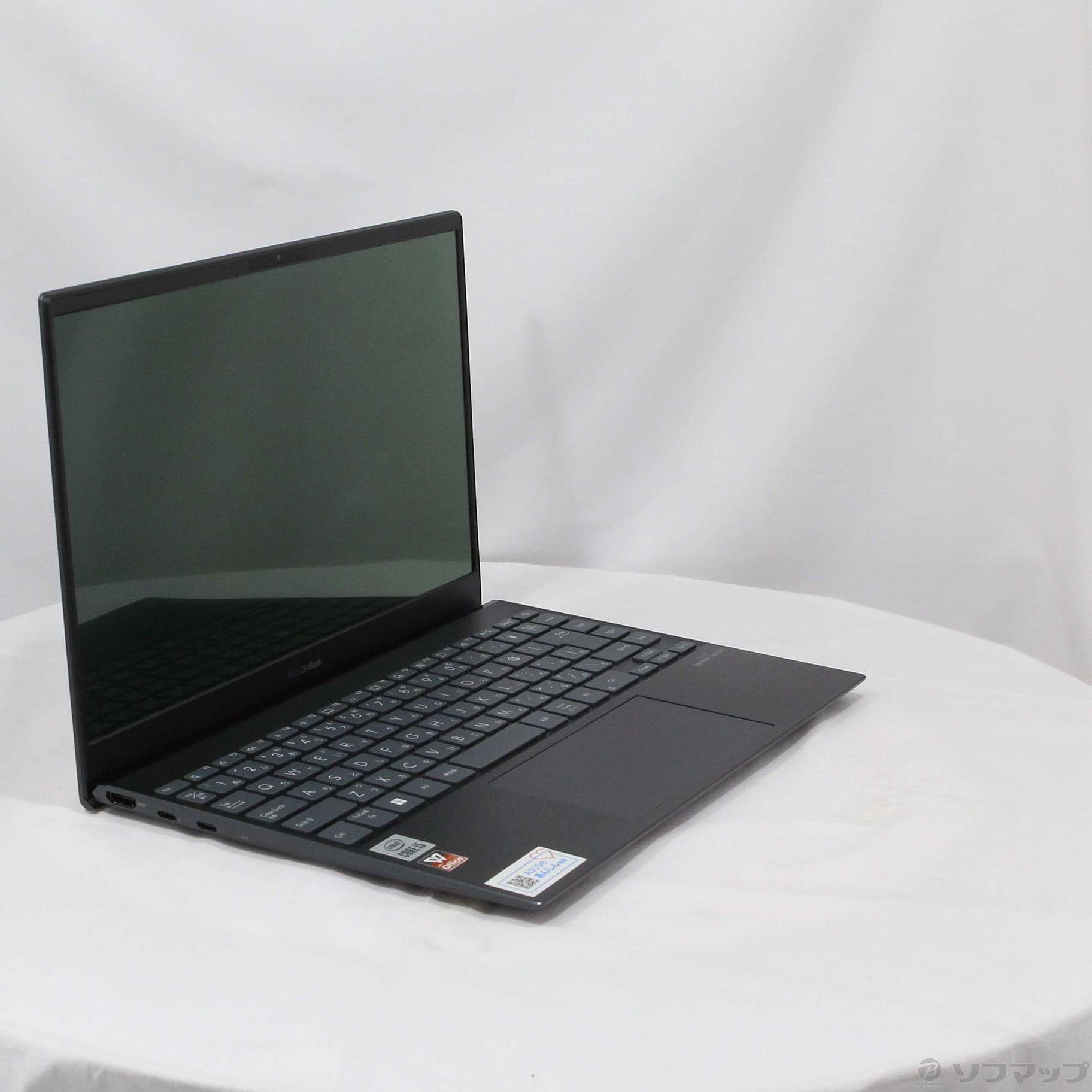 中古】ZenBook 13 OLED UX325JA UX325JA-KG312W パイングレー ［Core