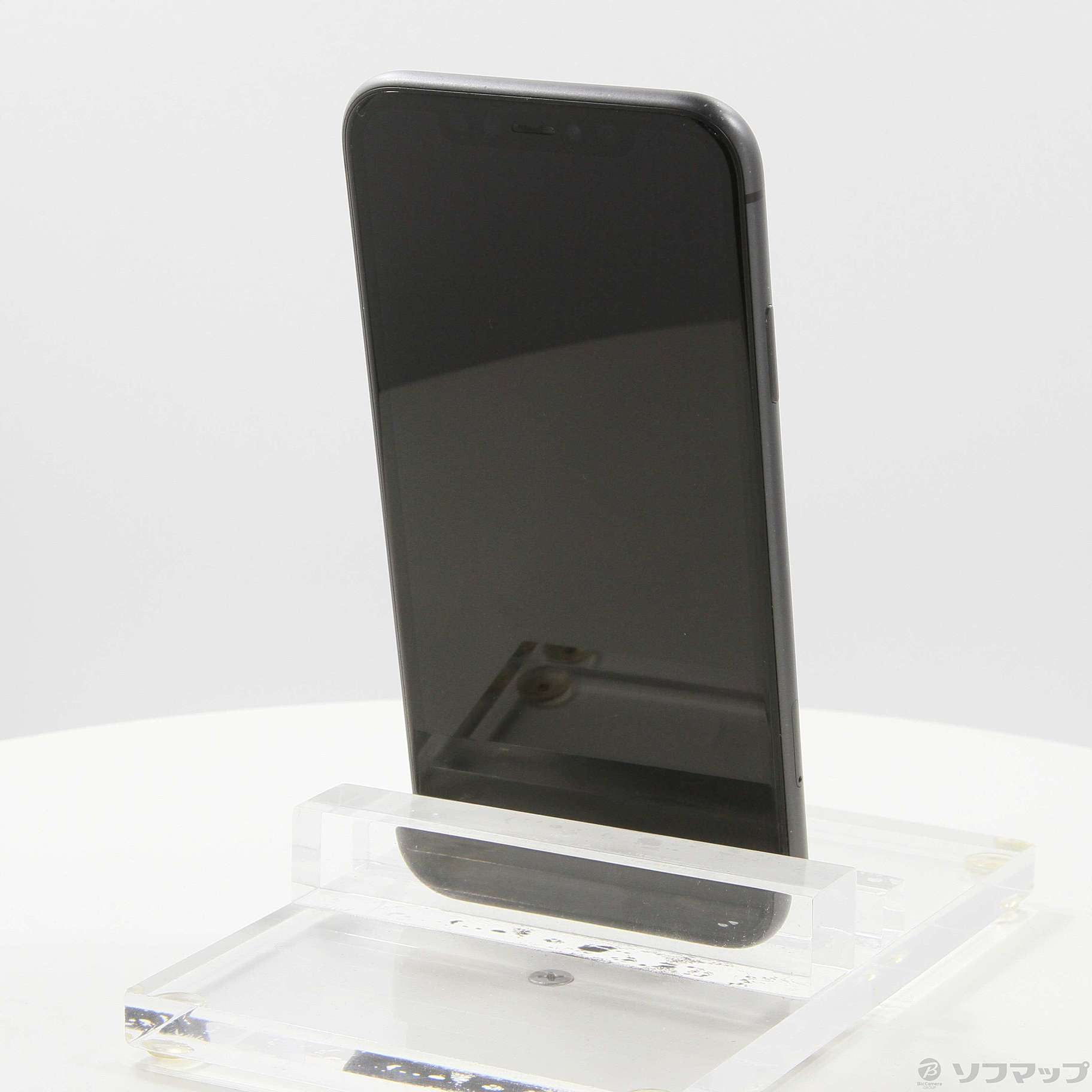中古】iPhone11 64GB ブラック MWLT2J／A SIMフリー [2133051940945