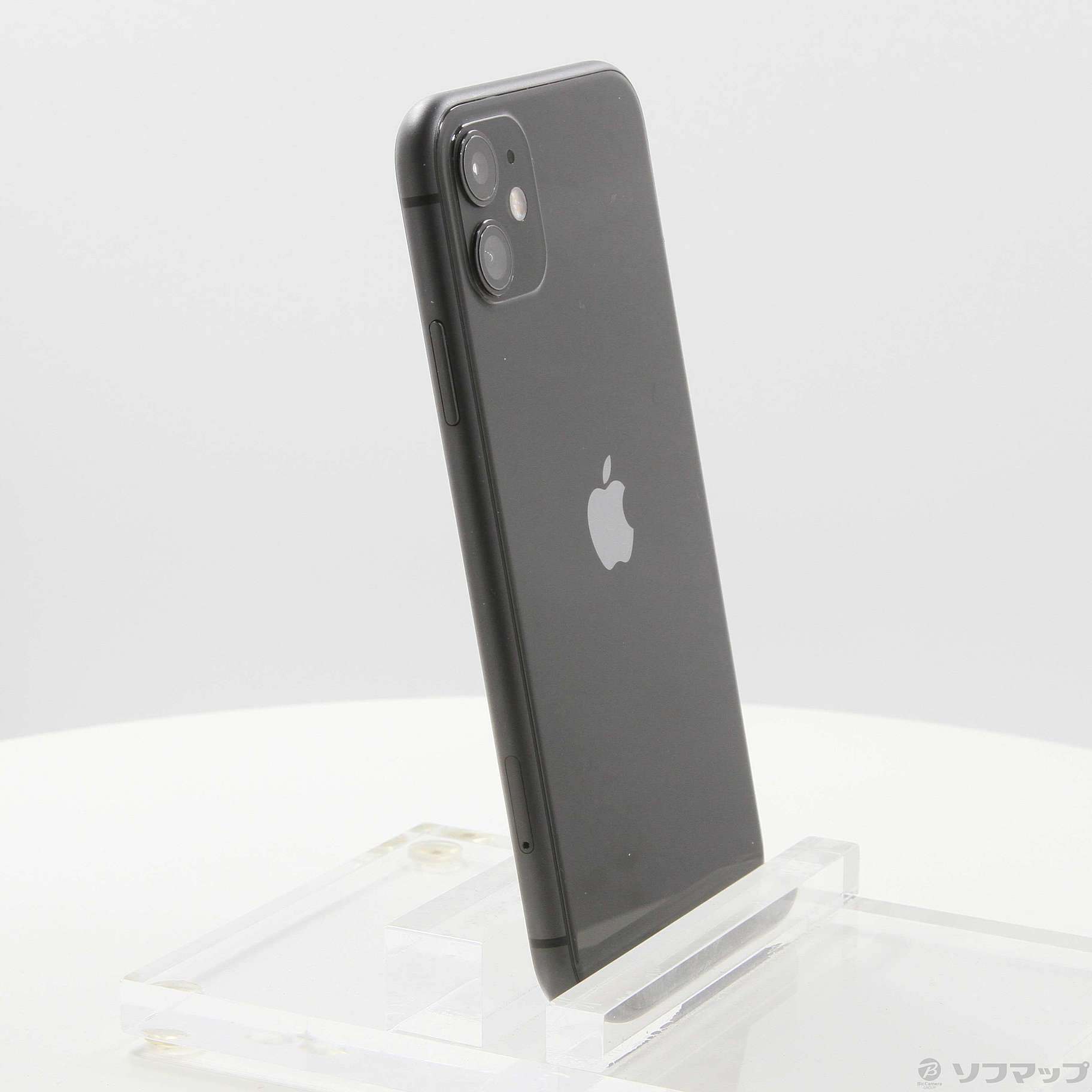 中古】iPhone11 64GB ブラック MWLT2J／A SIMフリー [2133051940945