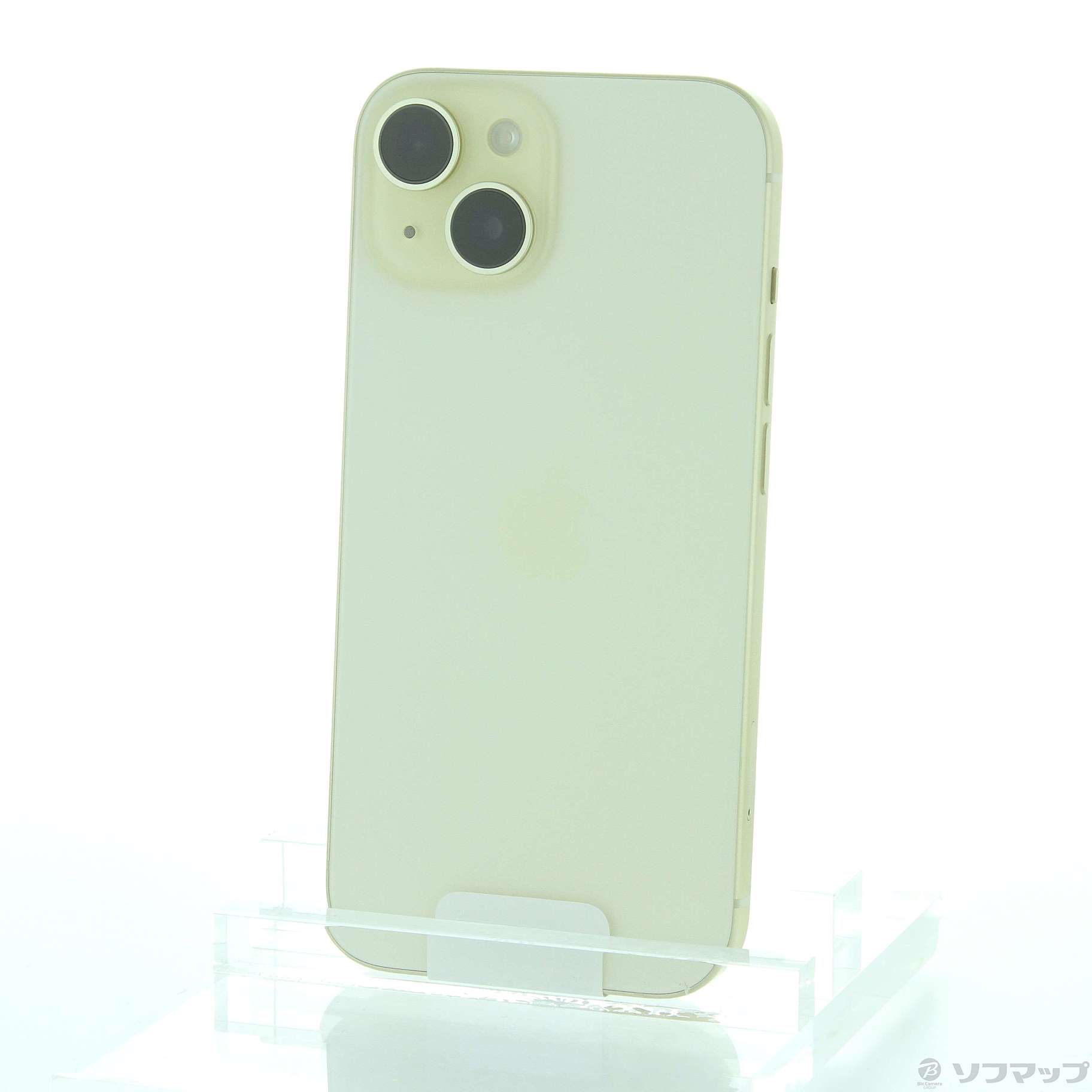 中古】iPhone15 128GB イエロー MTMK3J／A SIMフリー [2133051945957