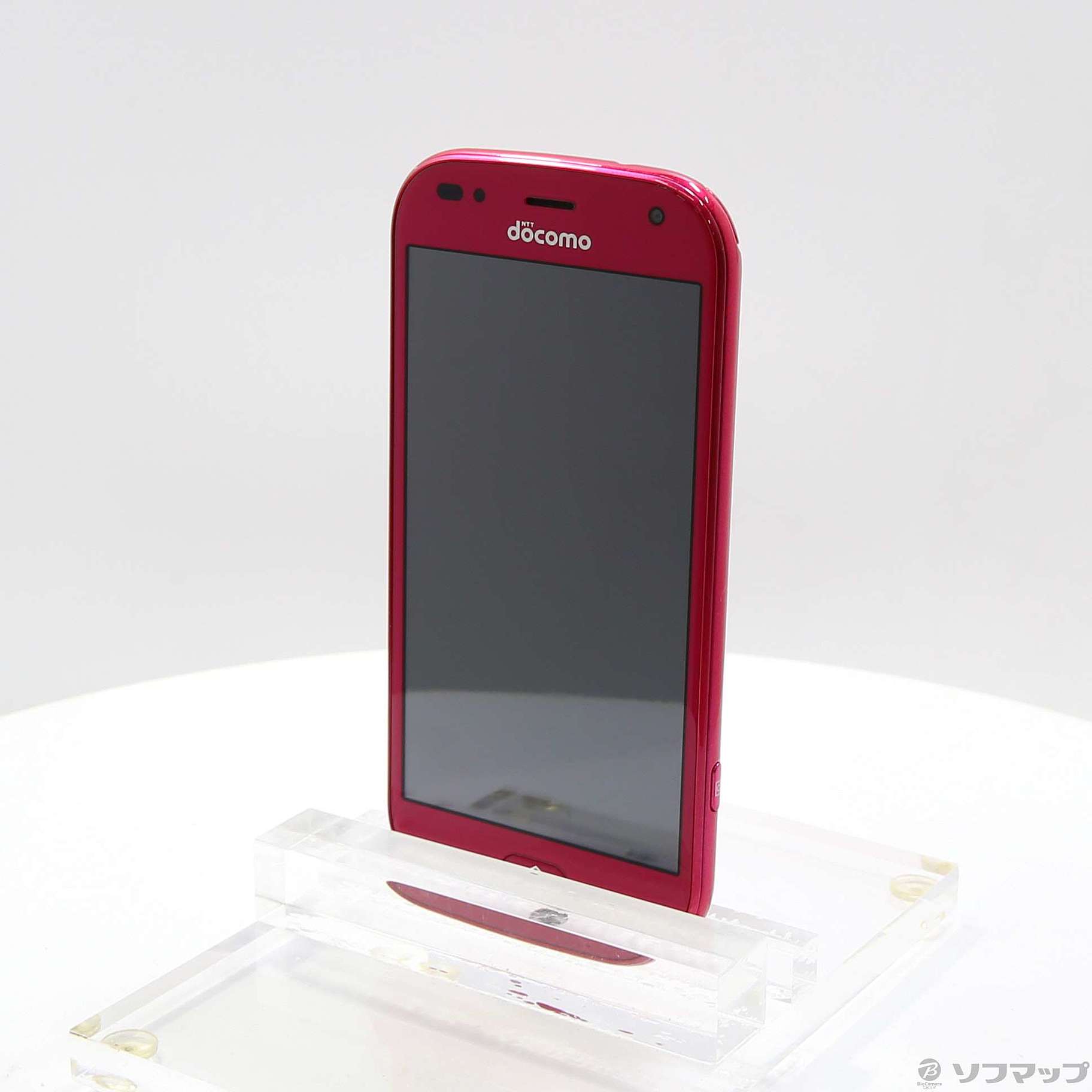 中古】らくらくスマートフォン me 32GB ピンク F-01L docomoロック解除