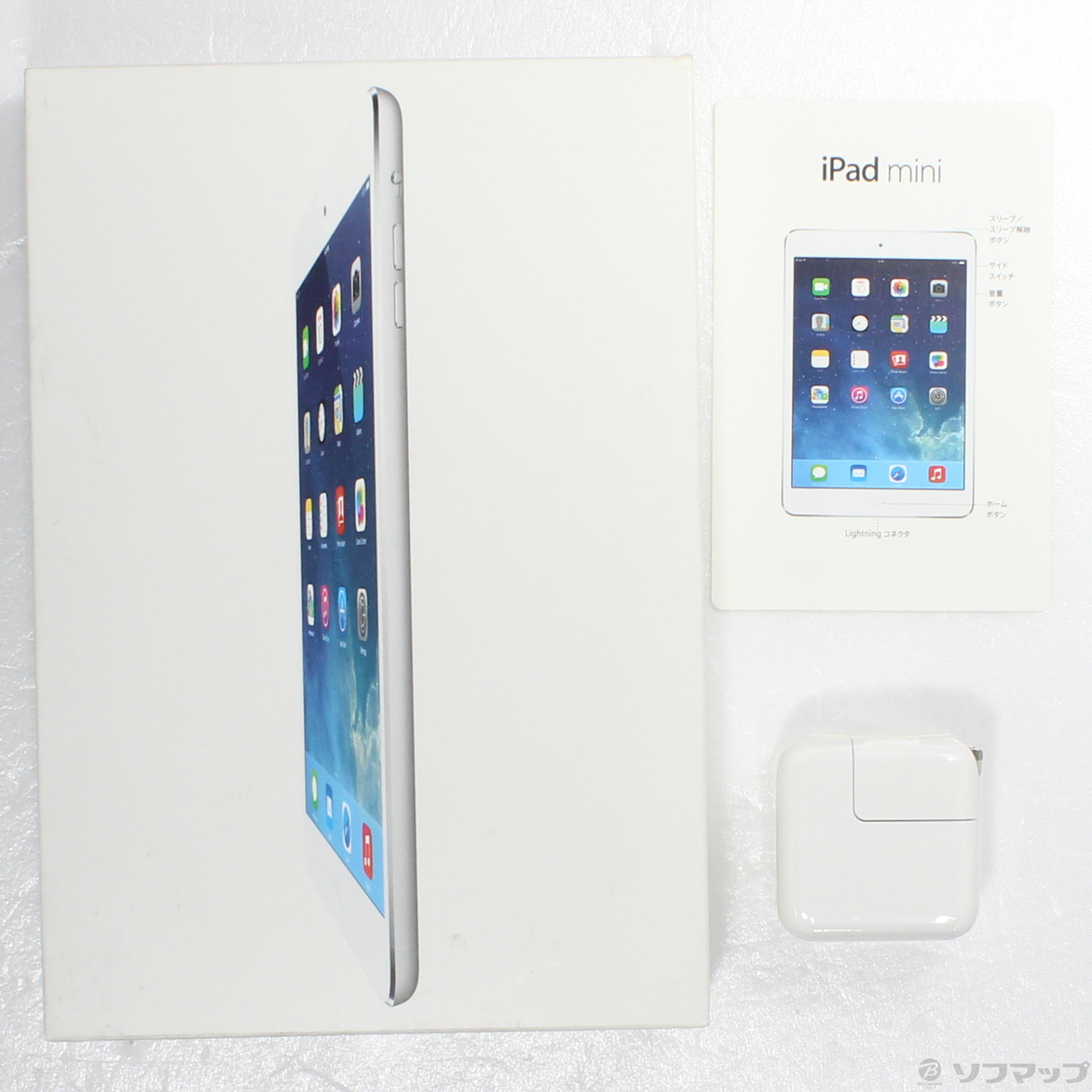 中古】iPad mini 2 128GB シルバー ME860J／A Wi-Fi [2133051948743