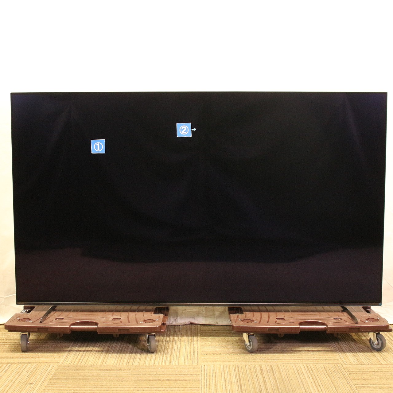 〔展示品〕 有機ELテレビ BRAVIA(ブラビア) XRJ-65A80K ［65V型 ／4K対応 ／BS・CS 4Kチューナー内蔵  ／YouTube対応 ／Bluetooth対応］