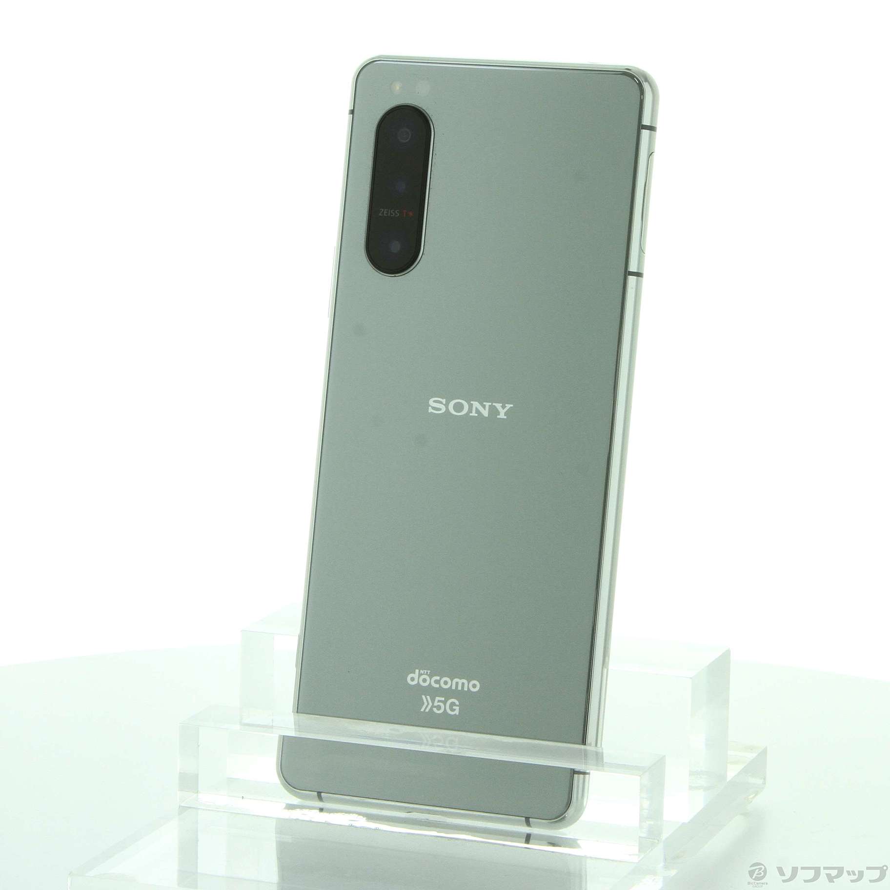 中古】Xperia 5 II 128GB グレー SO-52A docomoロック解除SIMフリー