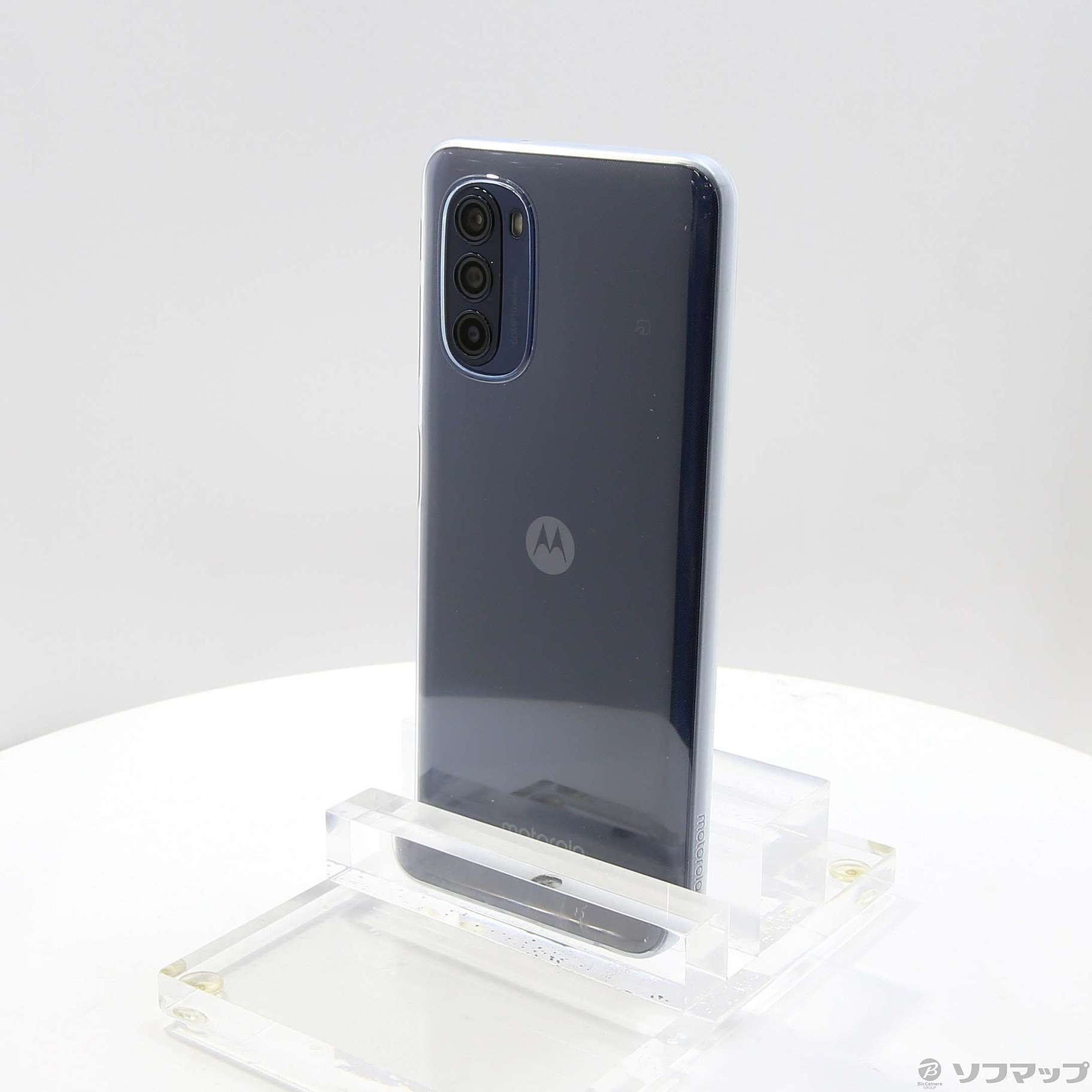 中古】moto g52j 5G II 128GB インクブラック PATM0004JP SIM