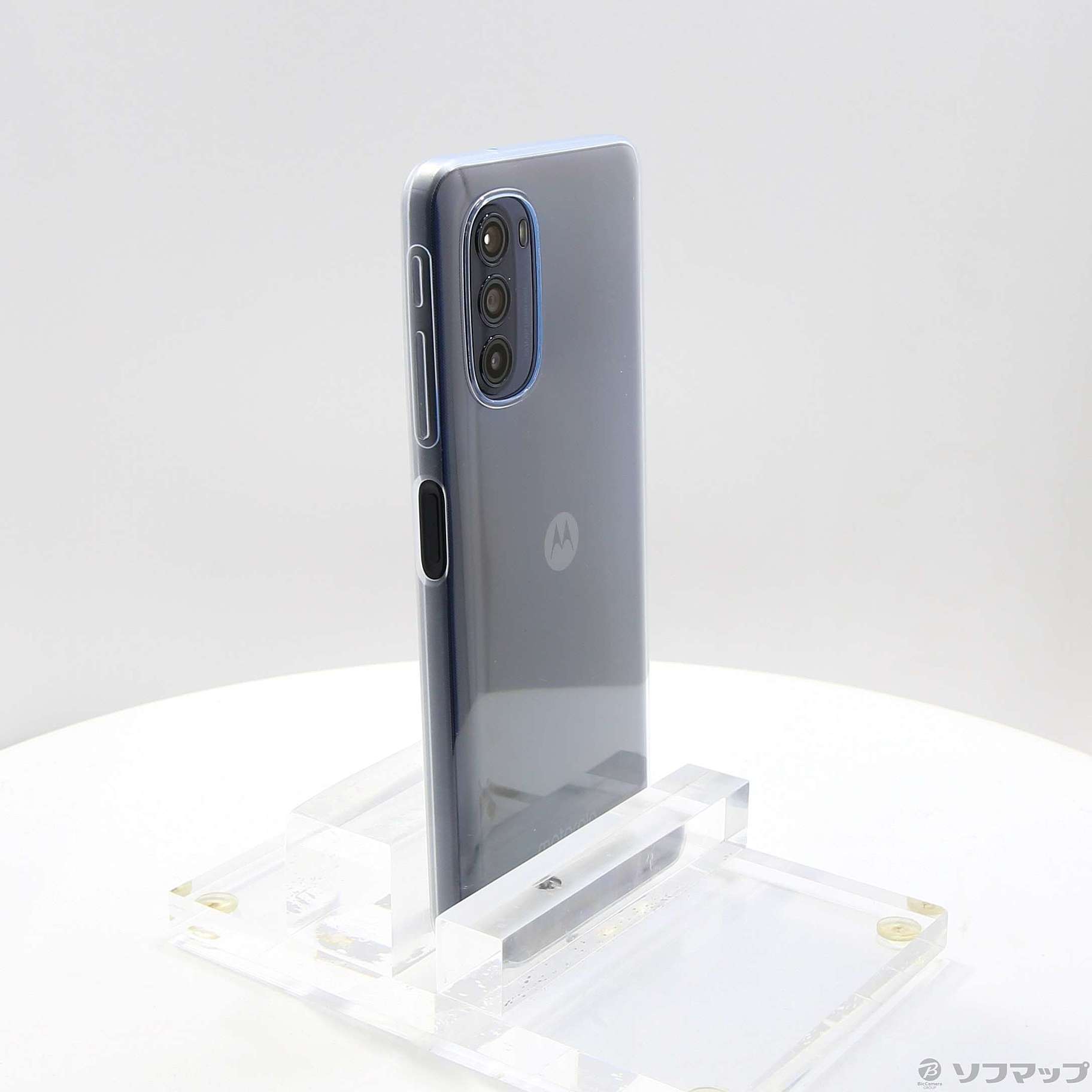 中古】moto g52j 5G II 128GB インクブラック PATM0004JP SIMフリー